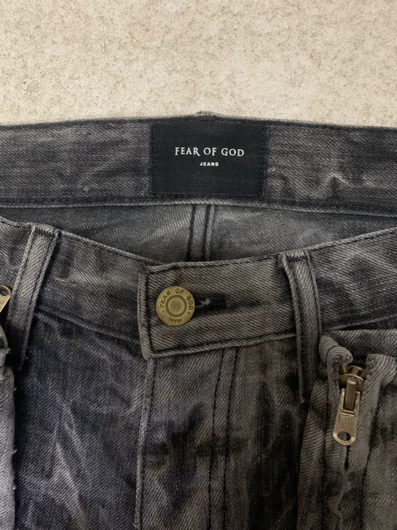 Fear of God Fear of God Black water corrugated pants Size US 30 / EU 46 - 2 Thumbnail