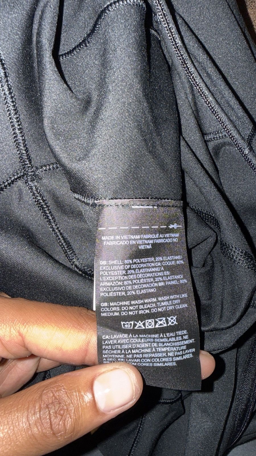 SKIMS × The North Face Skims TNF BodySuit Black Size M / US 6-8 / IT 42-44 - 3 Thumbnail