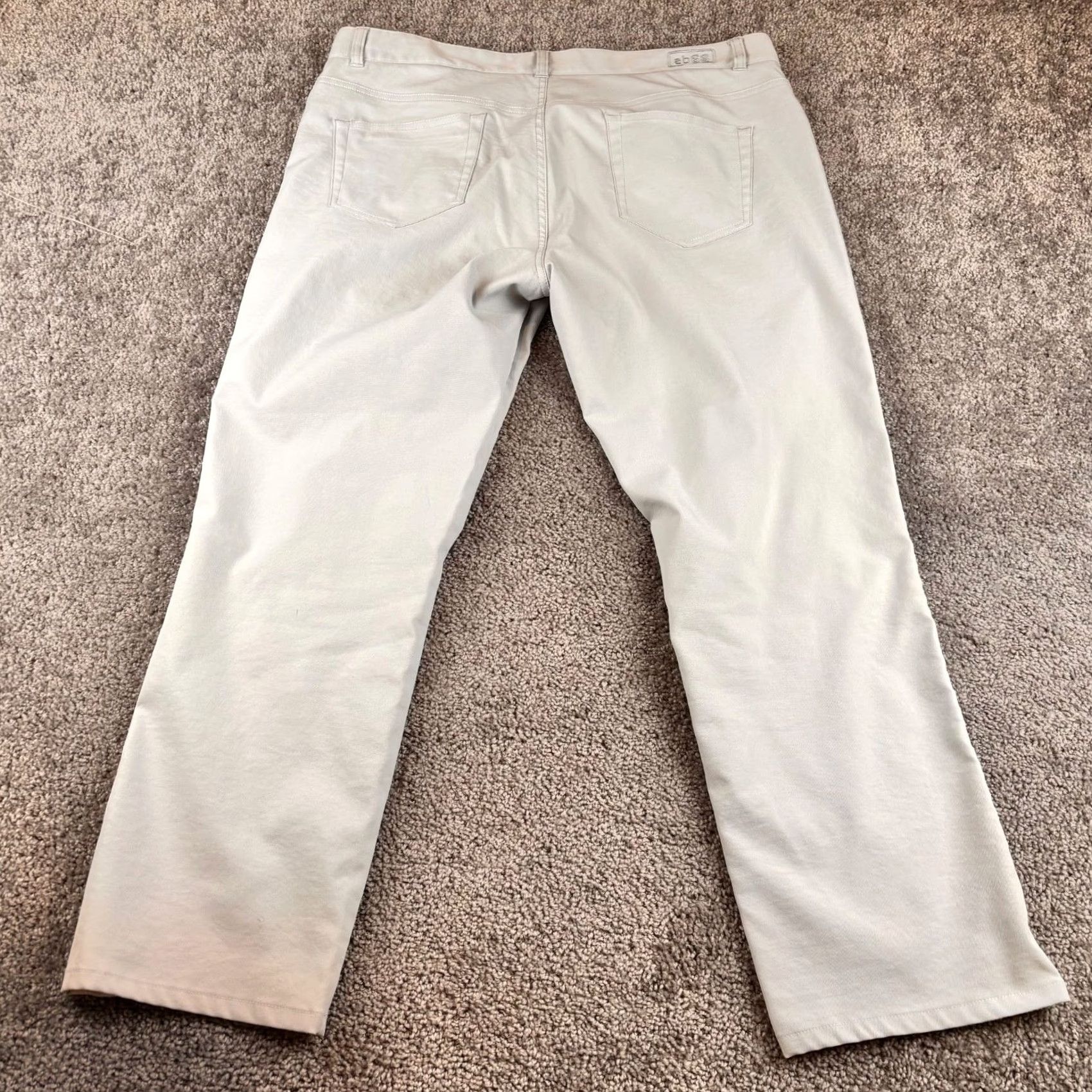 Peter Millar Peter Millar Pants Mens 38x28 Light Gray Crown Sport Golf Stretch 5 Pocket Shirt? Size US 38 / EU 54 - 7 Thumbnail