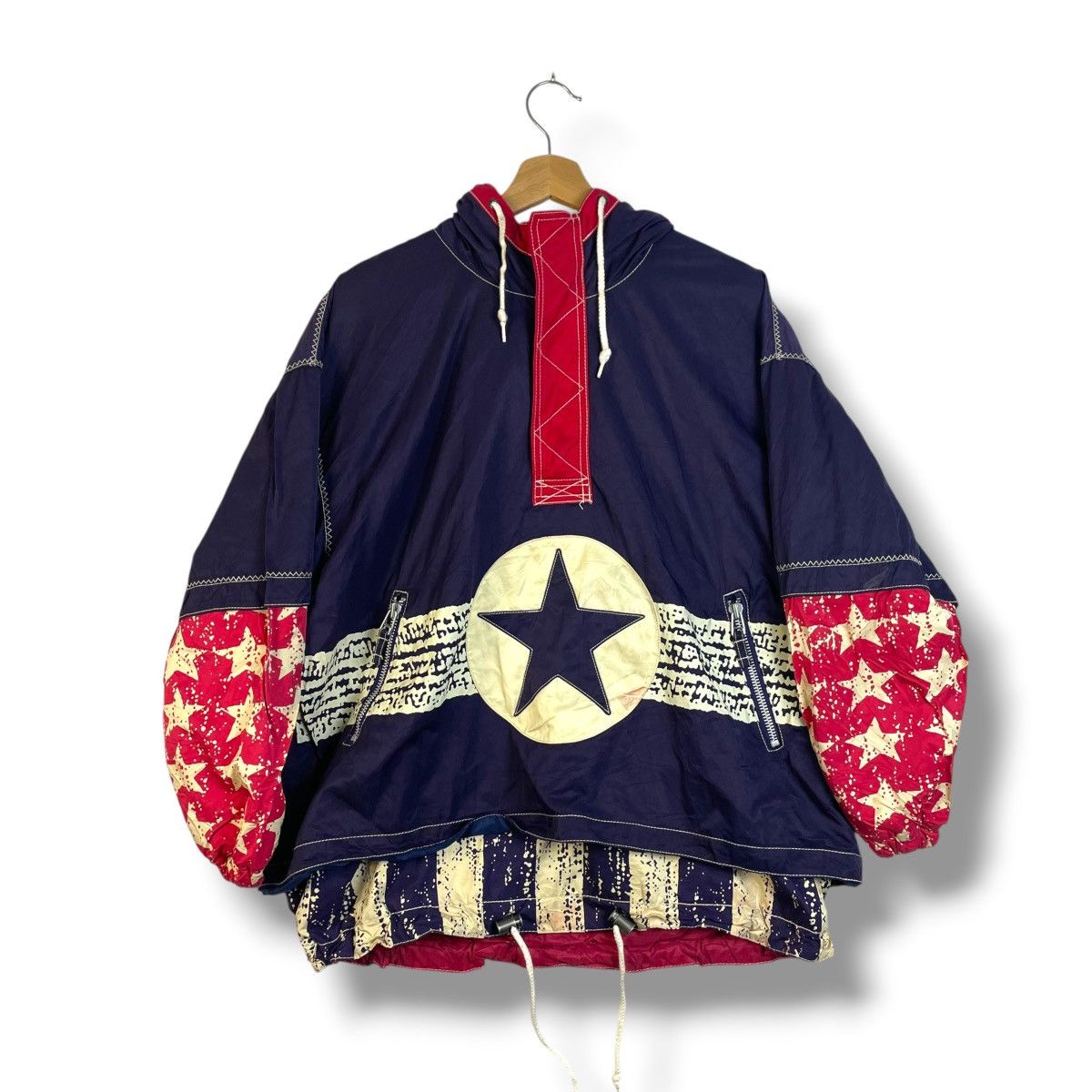 Goldwin VINTAGE JET SET SKI GOLDWIN TWO LAYER HALF ZIPPER JACKET Size US S / EU 44-46 / 1 - 4 Thumbnail