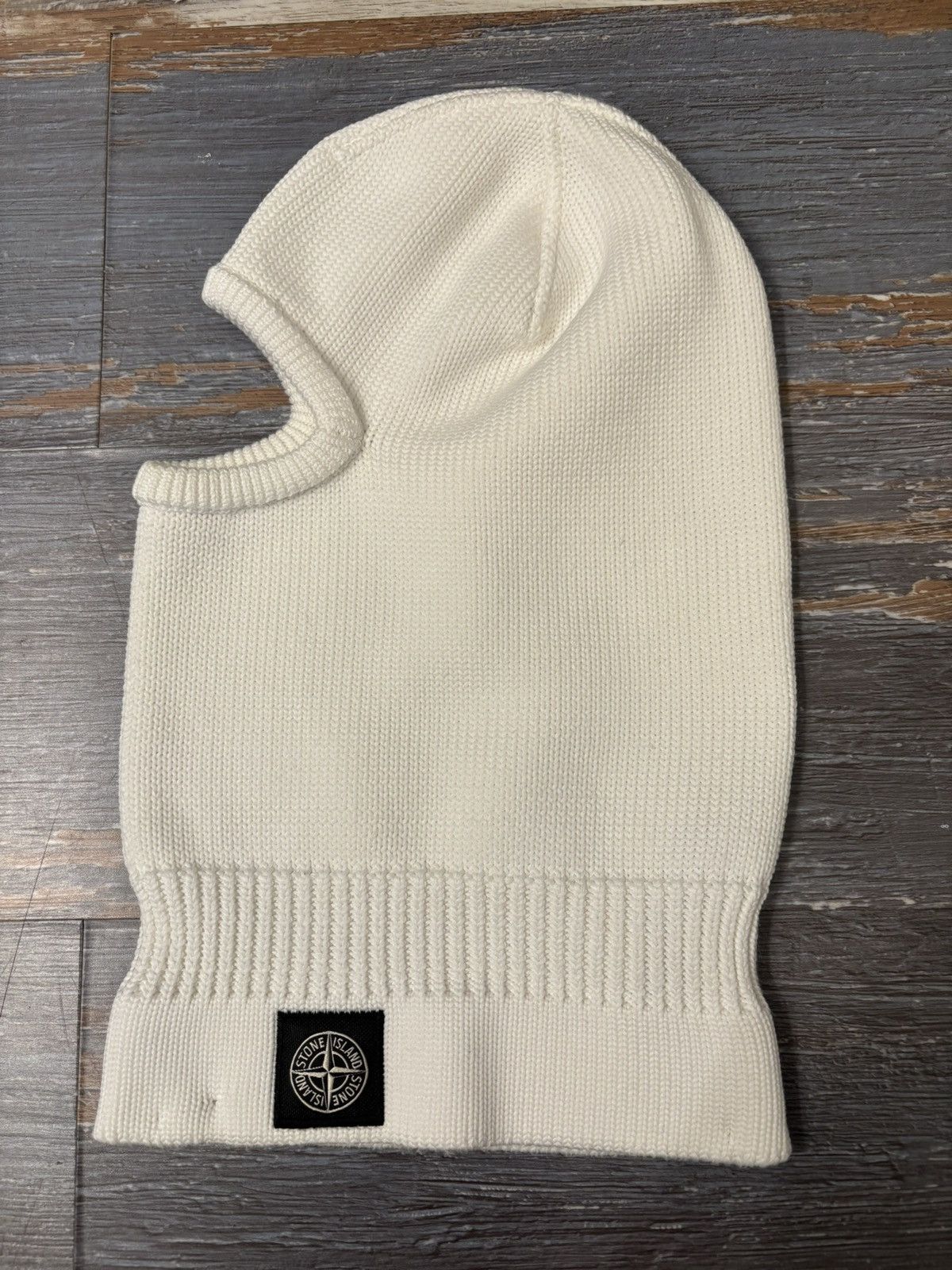 Stone Island × Supreme Supreme Stone Island Glow Knit Balaclava White Size ONE SIZE - 3 Thumbnail