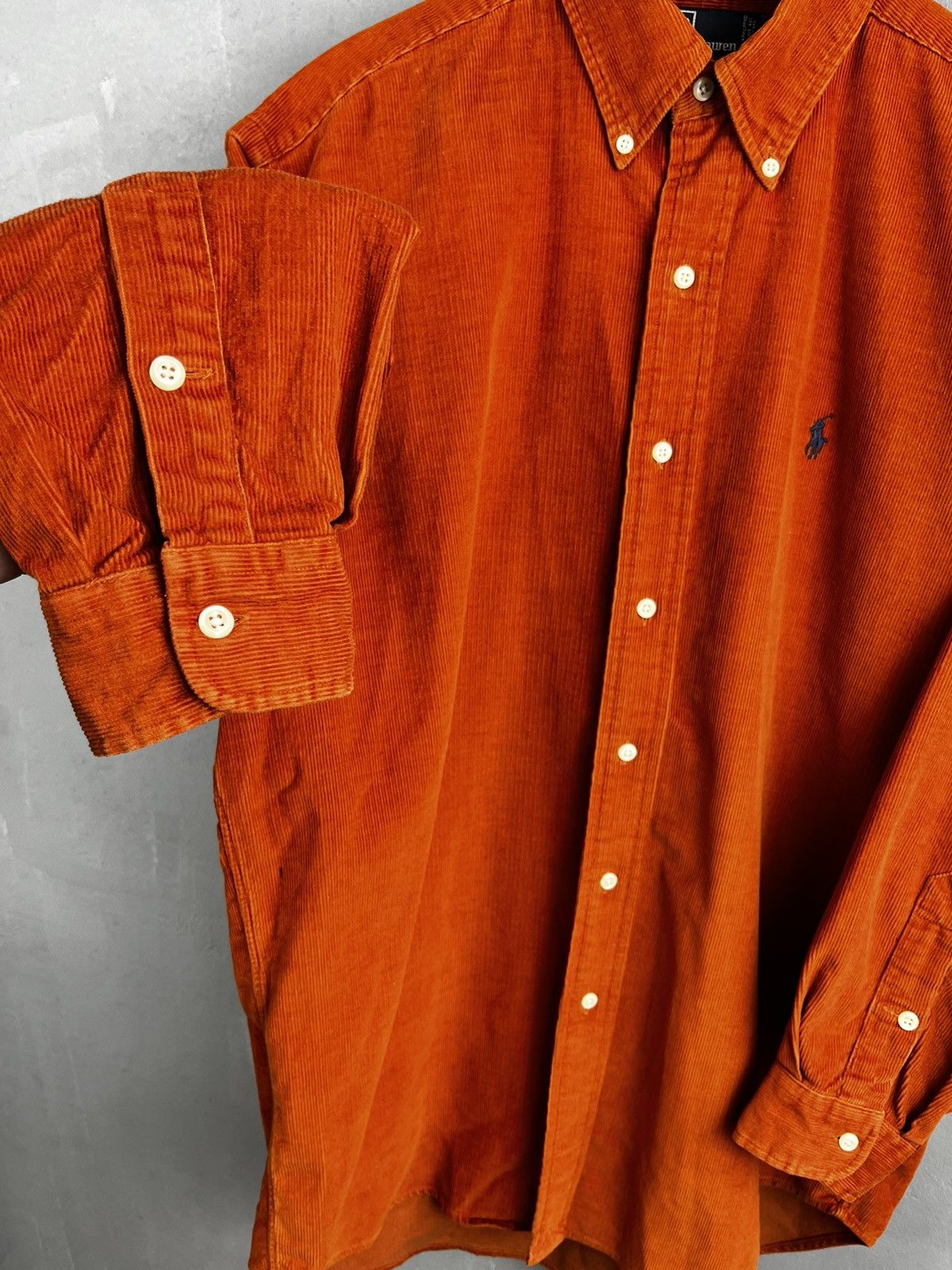Polo Ralph Lauren × Vintage Ralph Lauren velvet shirt vintage size M Size US M / EU 48-50 / 2 - 6 Thumbnail