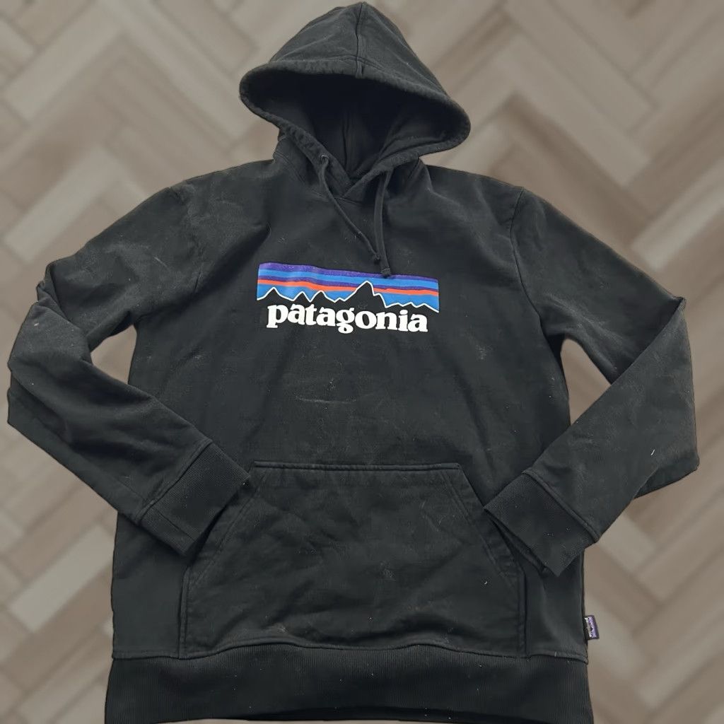 Patagonia Patagonia Fitz Roy Pullover Hoody Sweatshirt Men's M Black Size US M / EU 48-50 / 2 - 1 Thumbnail
