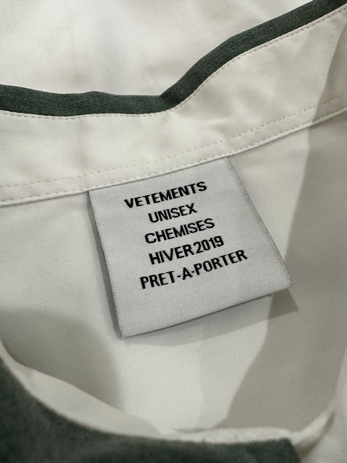 Vetements **GRAIL** Vetements Football Jersey Button Up Size US L / EU 52-54 / 3 - 5 Thumbnail
