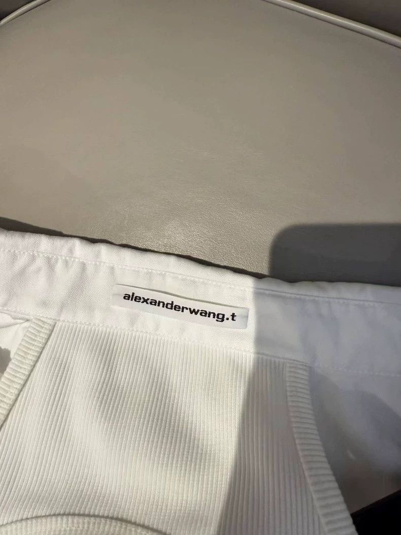 Alexander Wang Alexander Wang White Button Up Shirt- Size XXS / US 00 / IT 34 - 3 Thumbnail