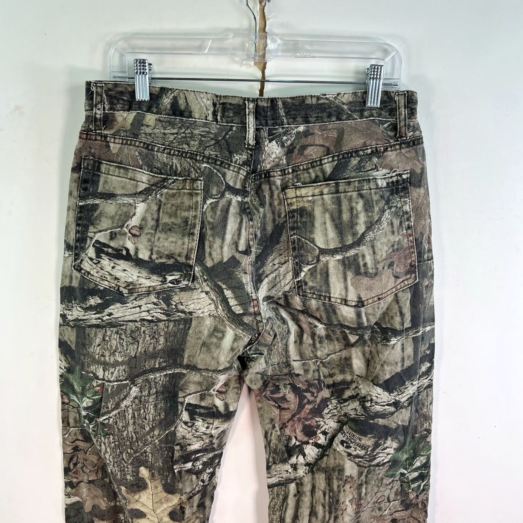 Vintage VINTAGE Mossy Oak Break Up Infiniti Pants Men’s 34 x 34 Green Camouflage Chino Casual Mens Size US 34 / EU 50 - 5 Thumbnail