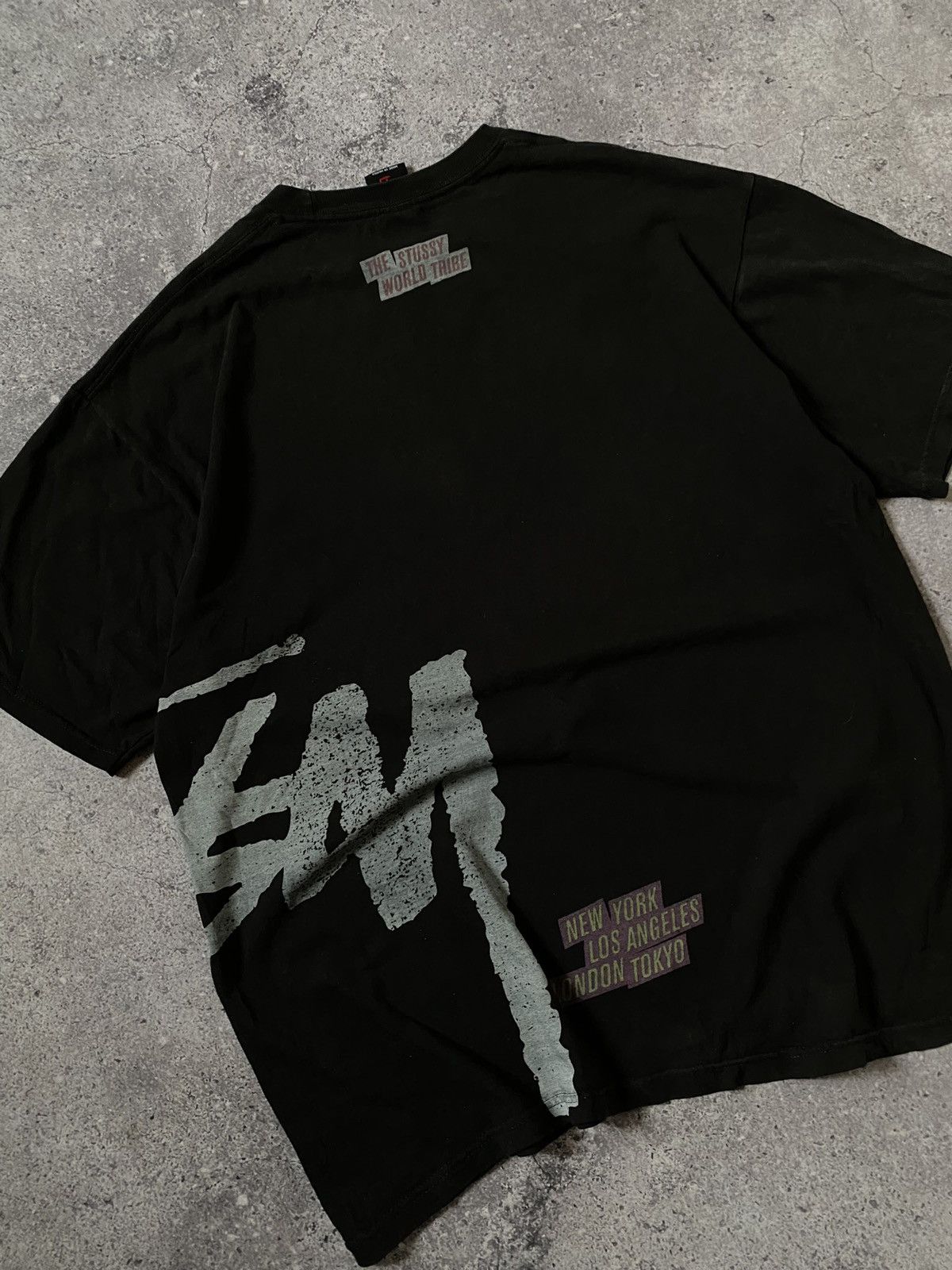 Stussy × Vintage Vintage Stussy Overprinted Big Logo Very Rare Size US L / EU 52-54 / 3 - 4 Thumbnail