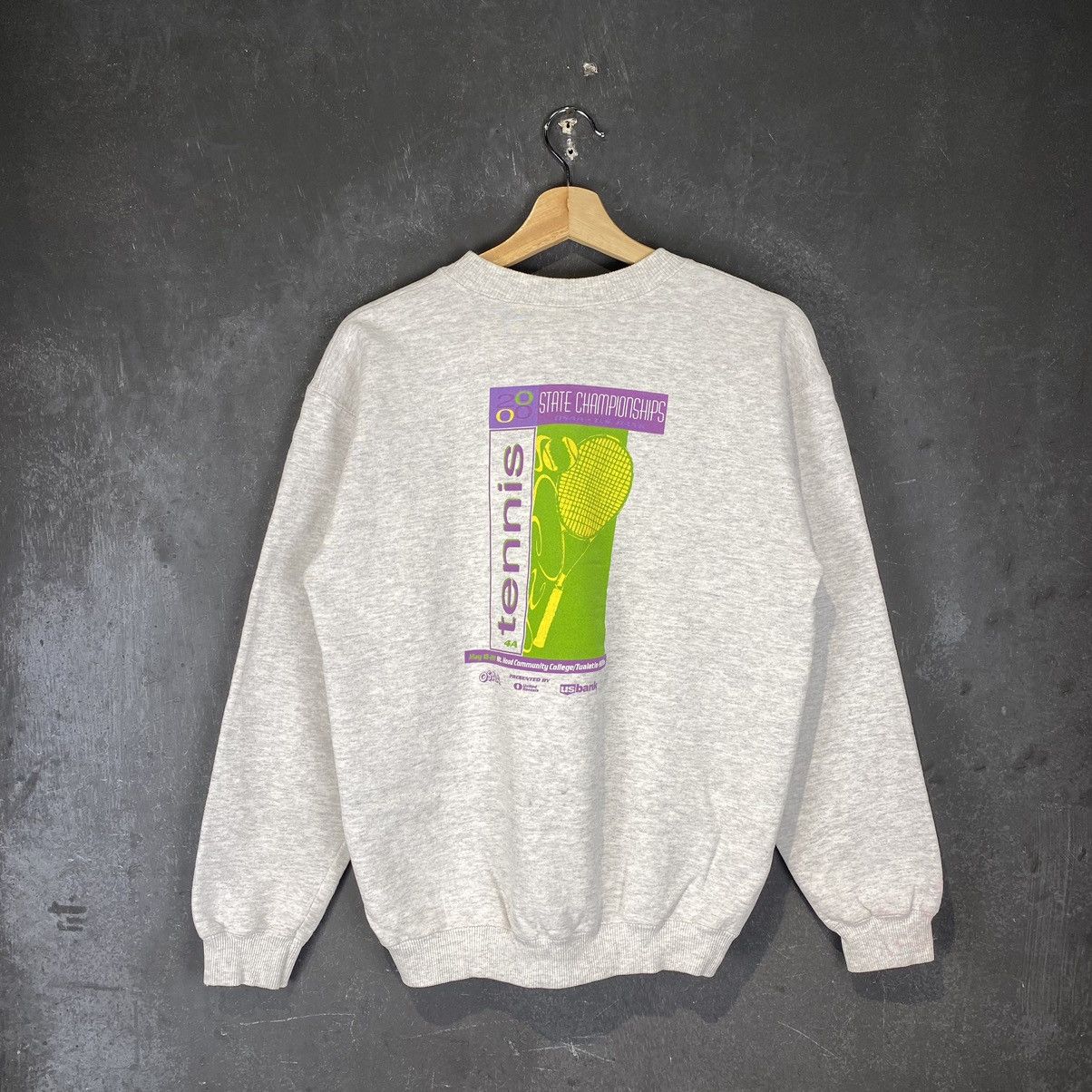 Vintage y2k Mt Hood Tennis State Championship Crewneck Size US M / EU 48-50 / 2 - 1 Thumbnail