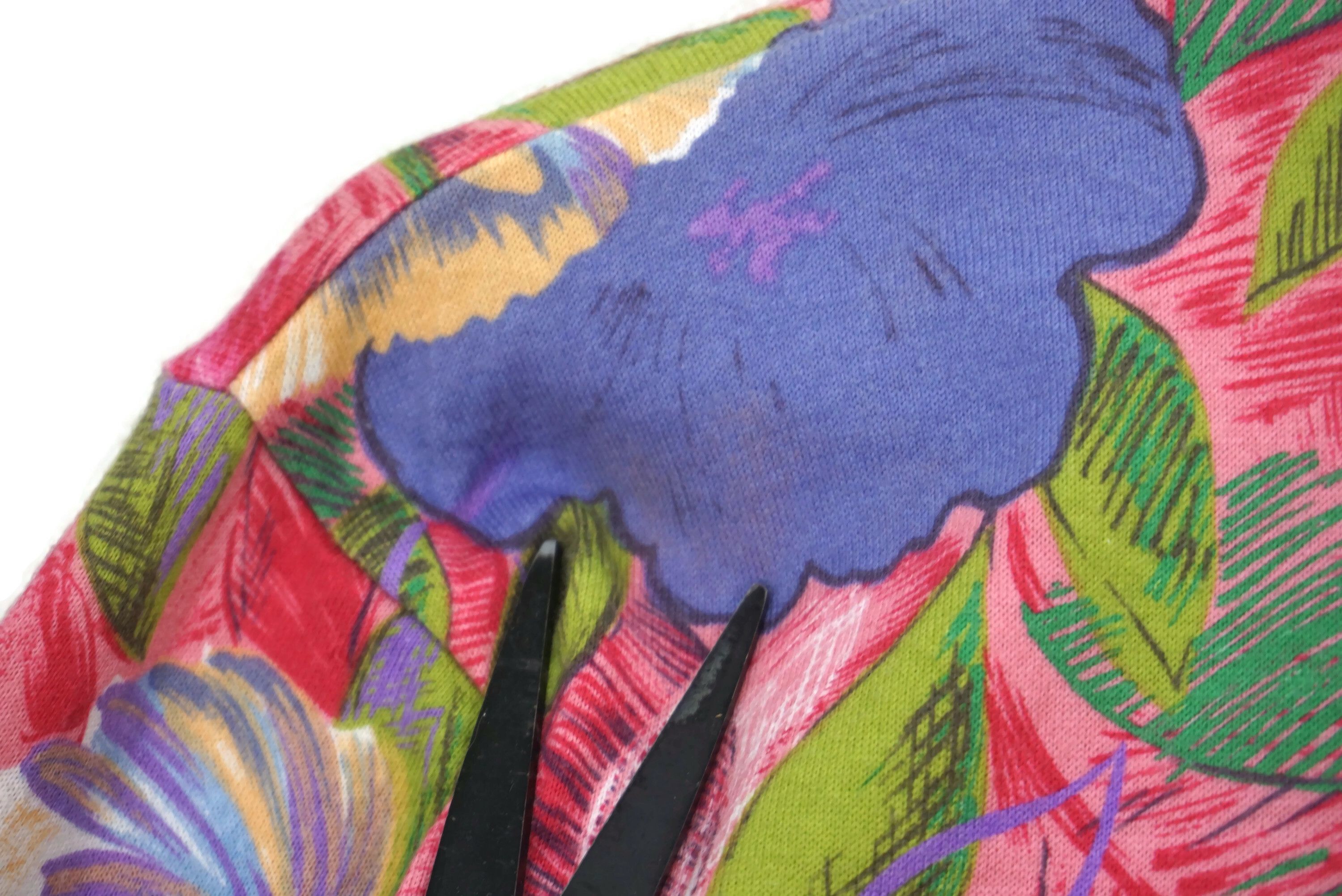 Kenzo Vintage Cardigan Made in Japan Full Print Floral Sweater Size M / US 6-8 / IT 42-44 - 8 Thumbnail