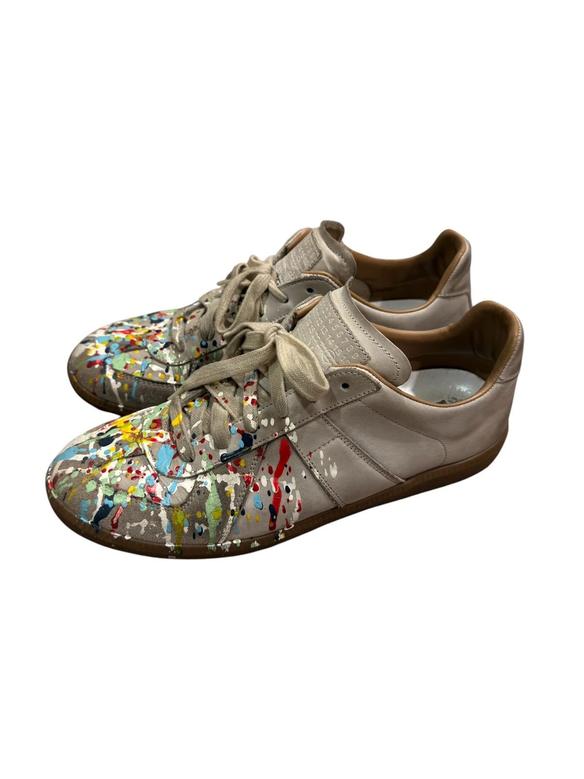 Maison Margiela GAT Low Paint Splatter Size US 9.5 / EU 42-43 - 3 Thumbnail