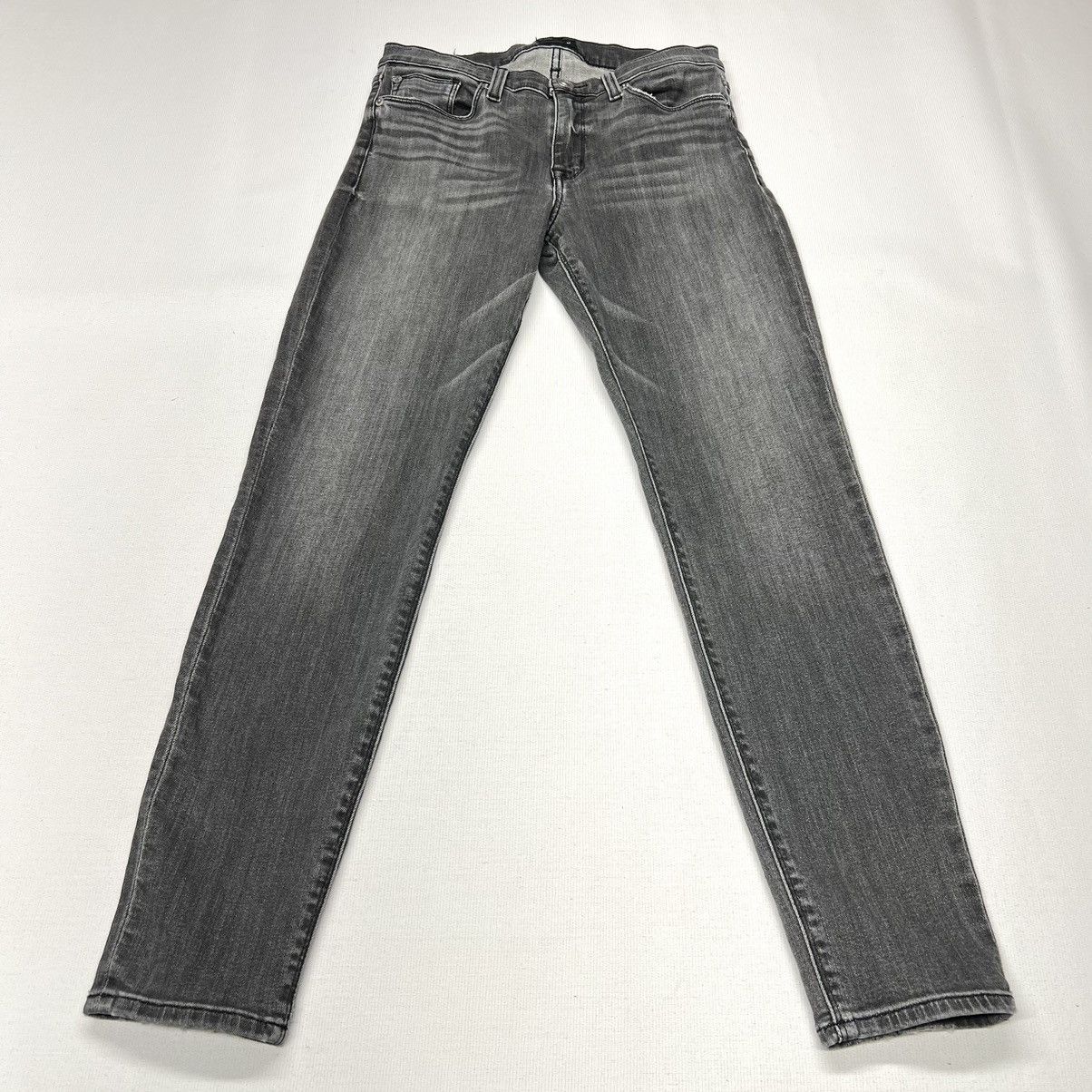 Hudson Hudson Jeans Grey Nico Mid Rise Super Skinny Denim Washed Size 28" / US 6 / IT 42 - 1 Thumbnail