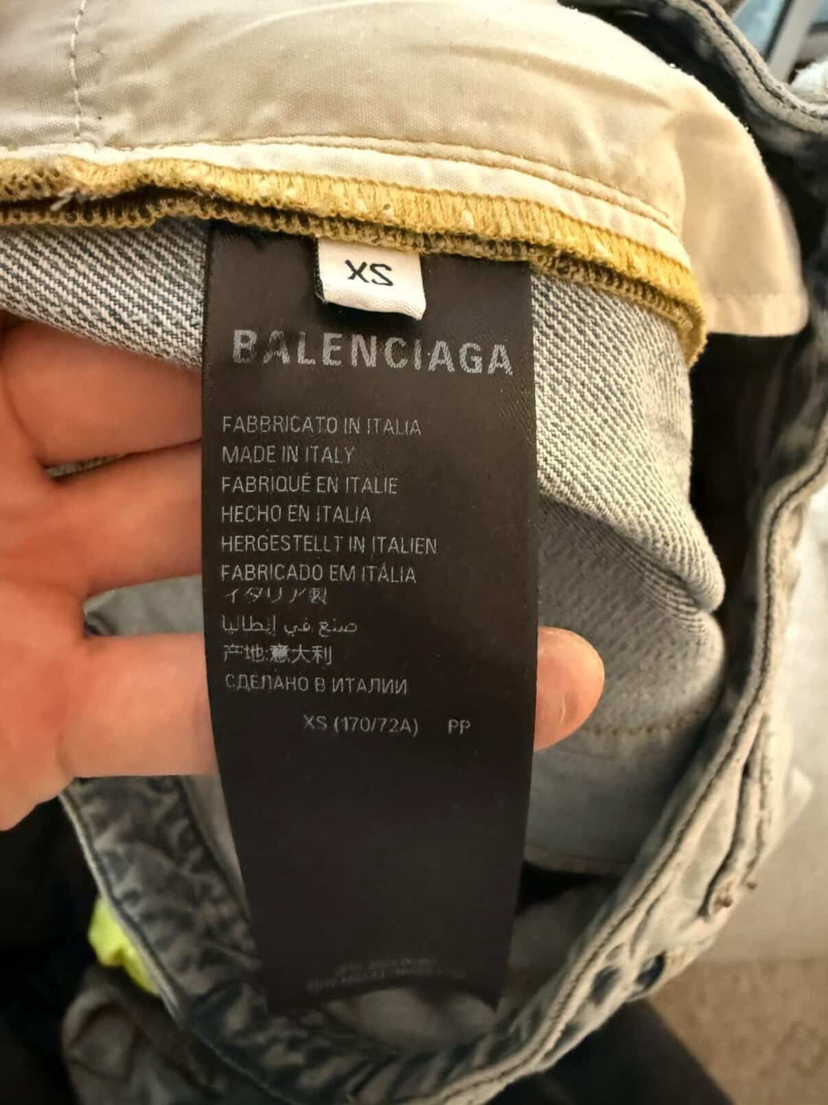 Balenciaga Balenciaga Bleached Ring Denim Size US 30 / EU 46 - 3 Thumbnail