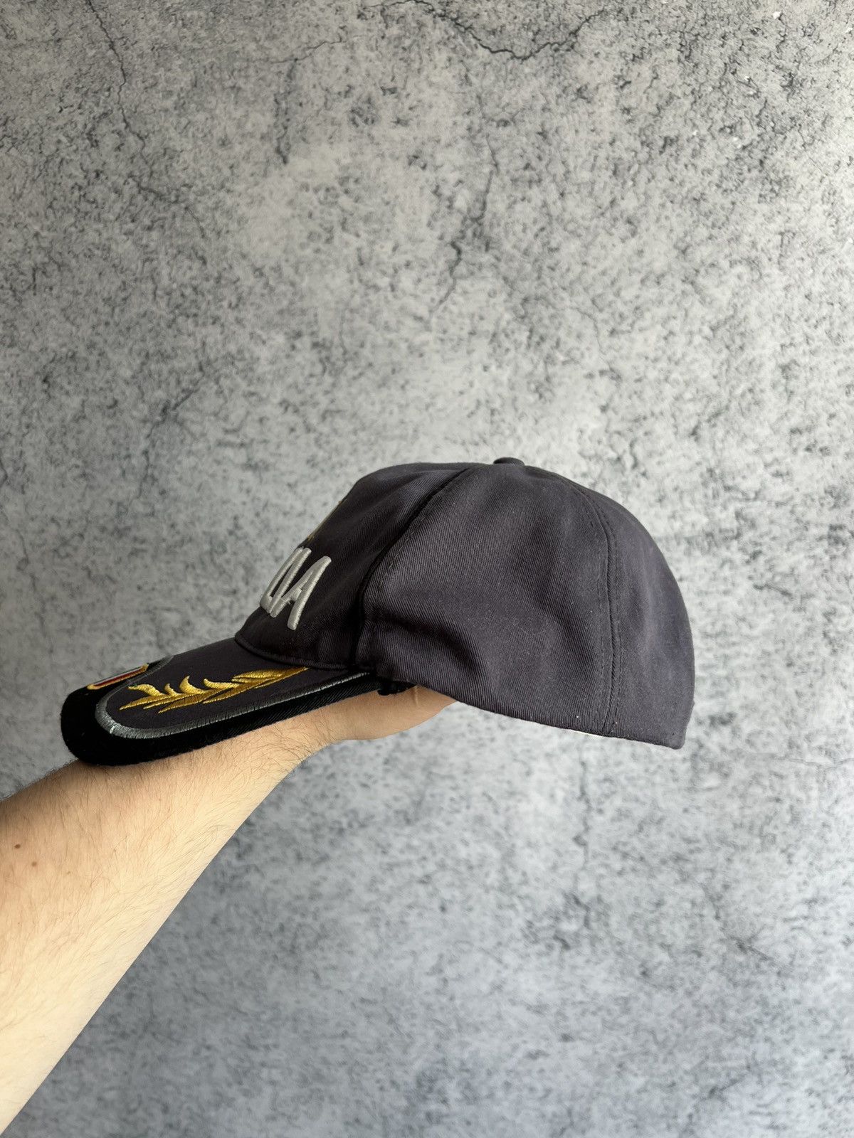 Vintage Y2K Italia Cap Mens One Size Embroidered Logo Hype Size ONE SIZE - 8 Thumbnail