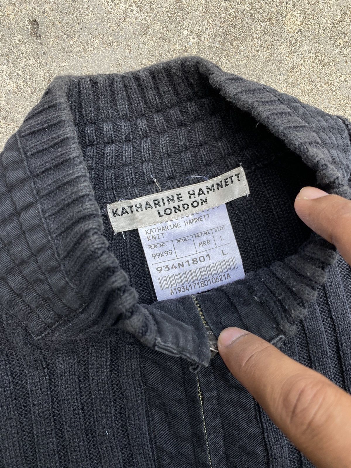 Vintage Katharine Hamnett London Jacket Size M / US 6-8 / IT 42-44 - 5 Thumbnail