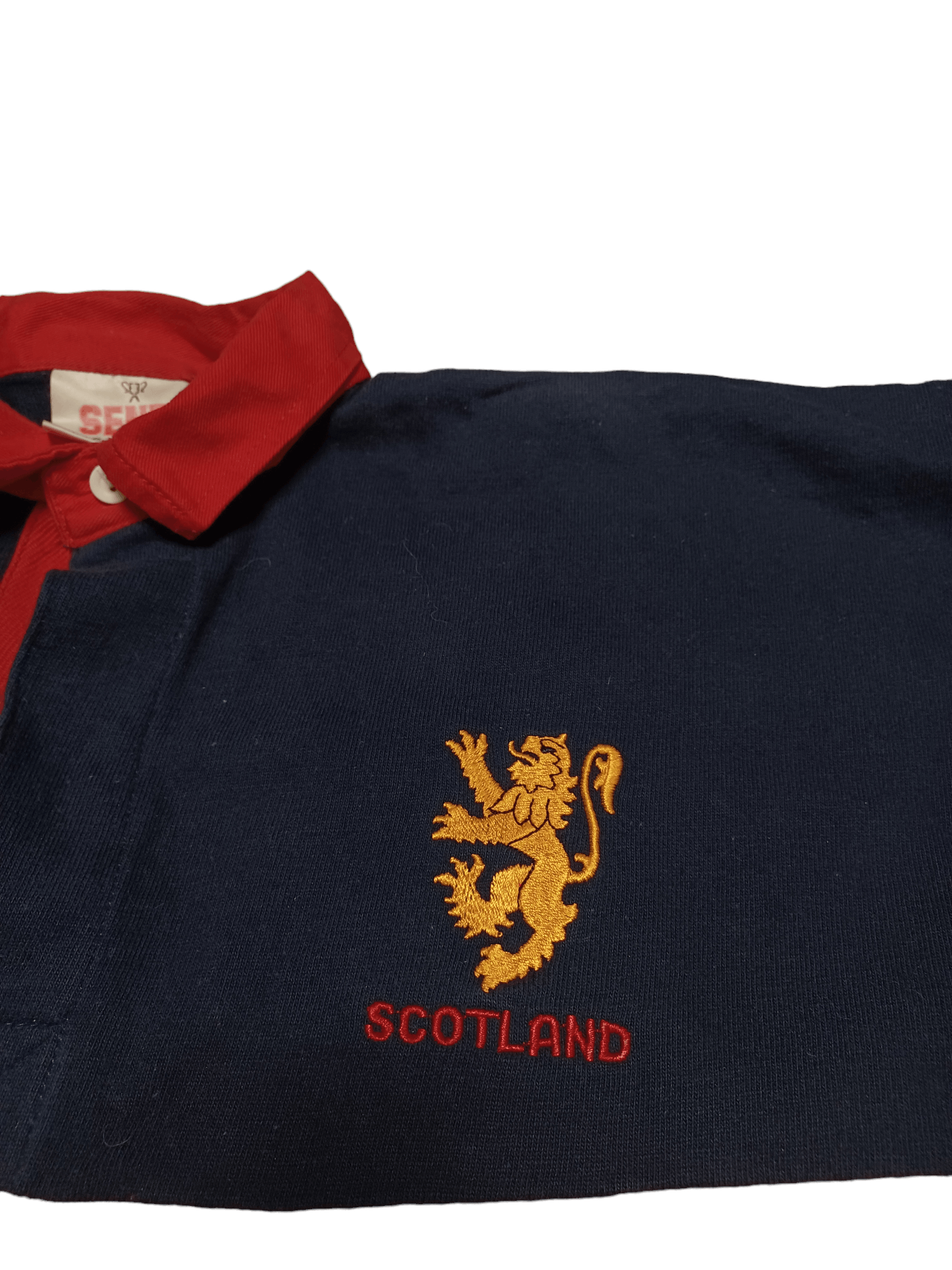 Other 80S OR EARLY 90S MADE IN UK SCOTLAND SENES COOL RUGBY SHIRT Size US M / EU 48-50 / 2 - 3 Thumbnail