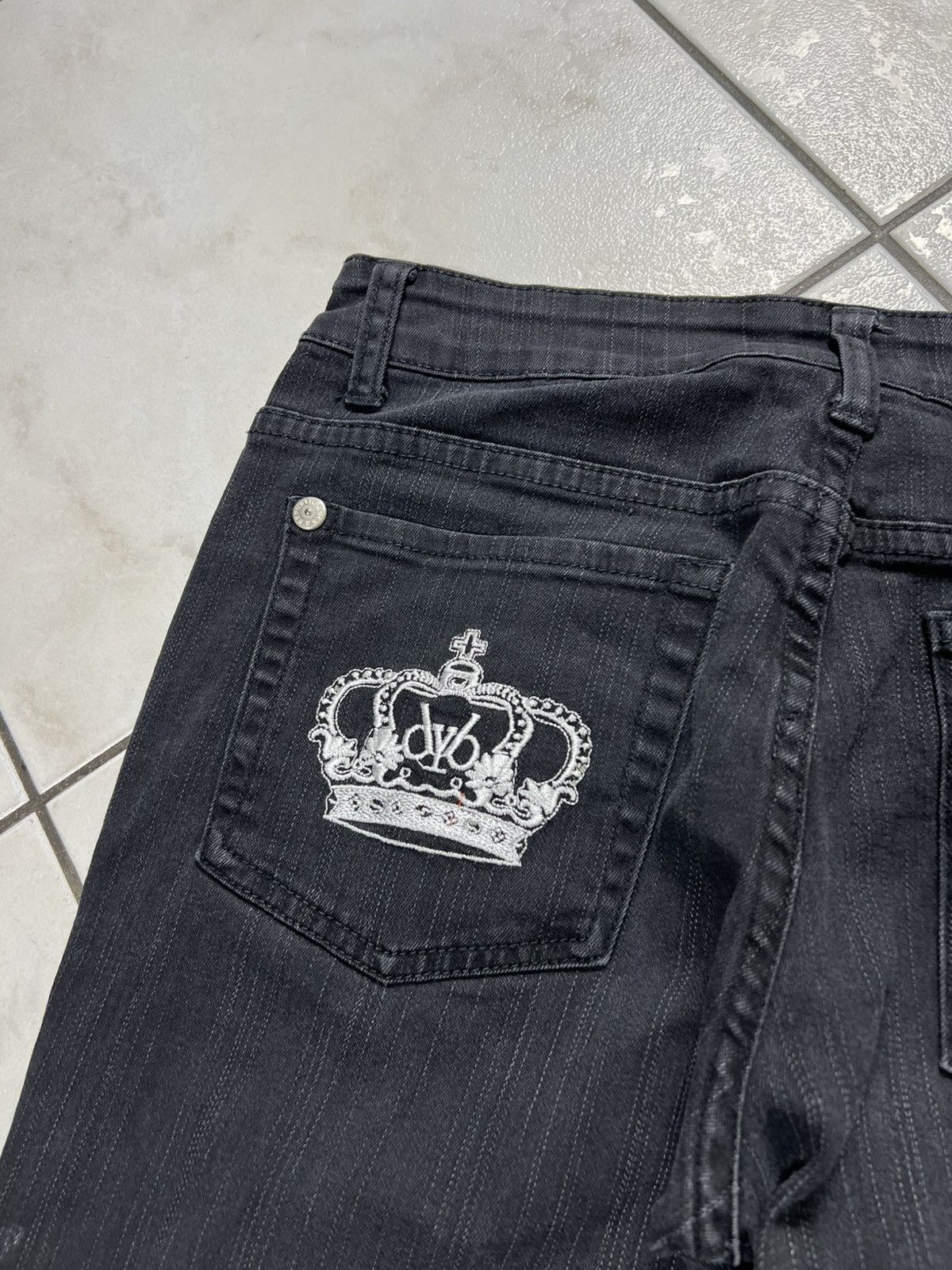 Victoria Beckham Vintage Victoria Beckham crowns back logo y2k pants retro Size 31" - 15 Thumbnail
