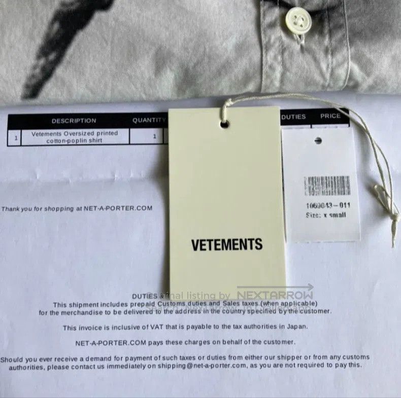 Vetements Vetements Shirt Size US XS / EU 42 / 0 - 7 Thumbnail