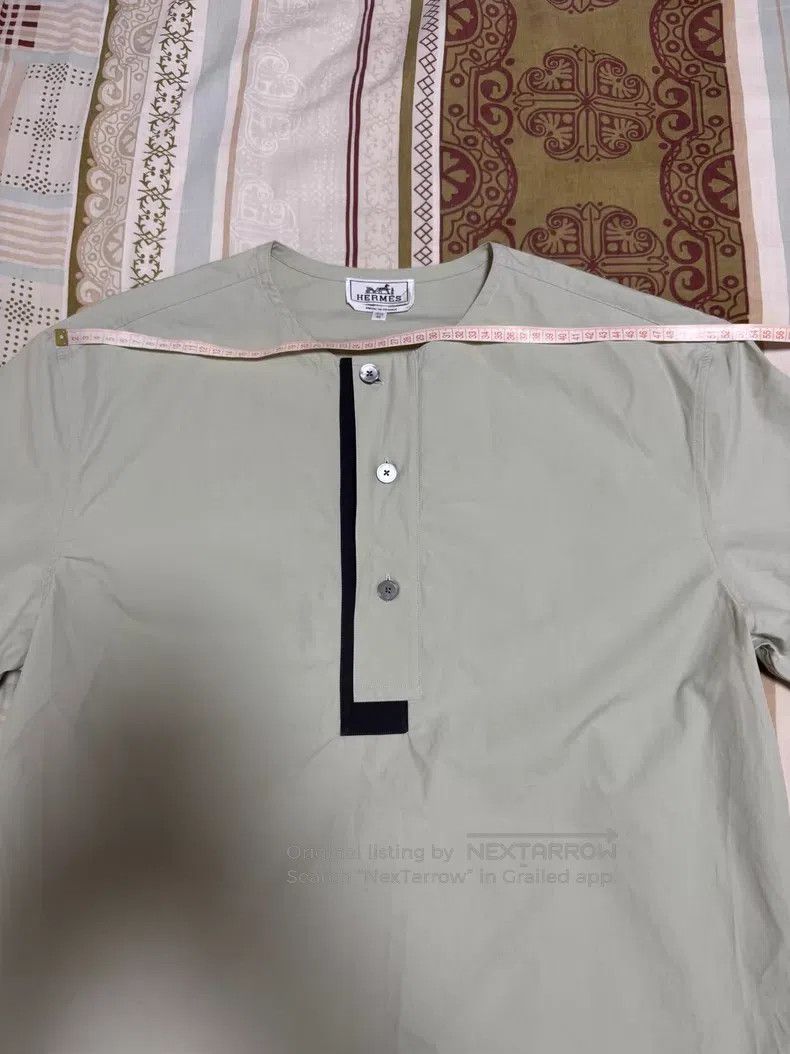 Hermes Hermes Short-sleeved jacket Size US XXS / EU 40 - 3 Thumbnail