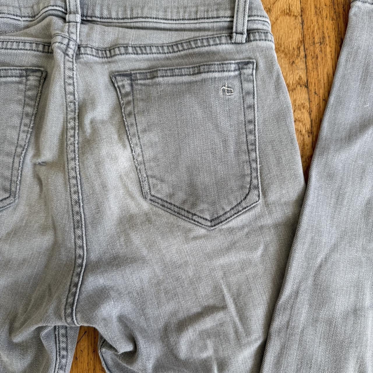 Rag & Bone Rag & Bone Grey 32x32 Fit 0 Super Skinny Denim Size US 32 / EU 48 - 6 Thumbnail