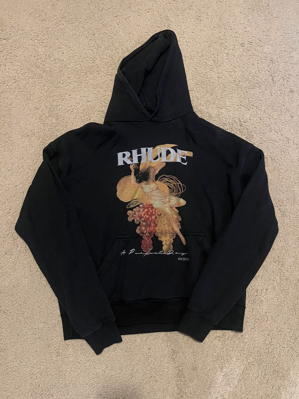 Rhude Rhude A Perfect Day Popover Hoodie Size US M / EU 48-50 / 2 - 1 Thumbnail