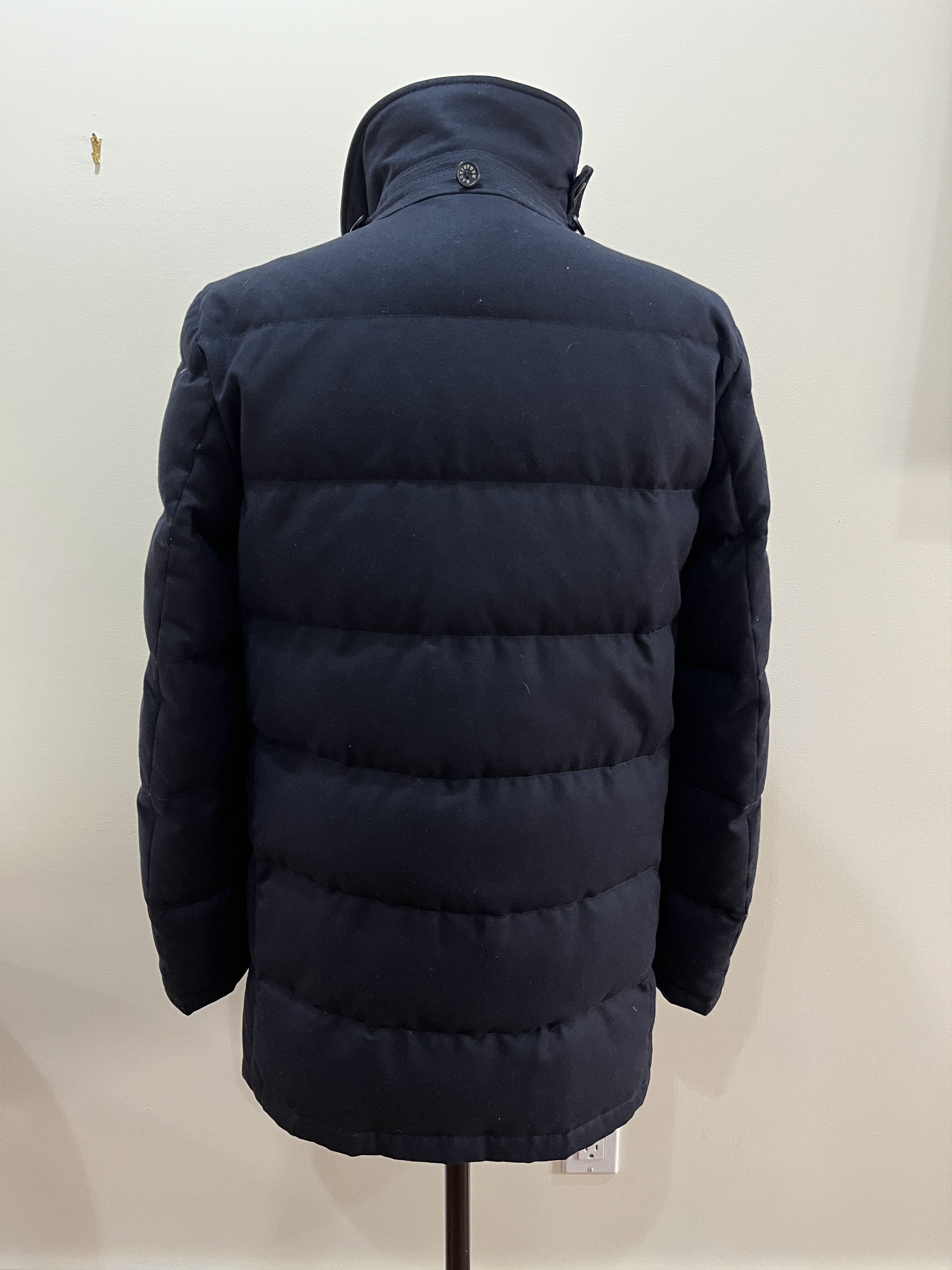 Mackintosh Mackintosh Men's Auchavan Navy Storm System Wool Down Jacket Size US M / EU 48-50 / 2 - 8 Thumbnail