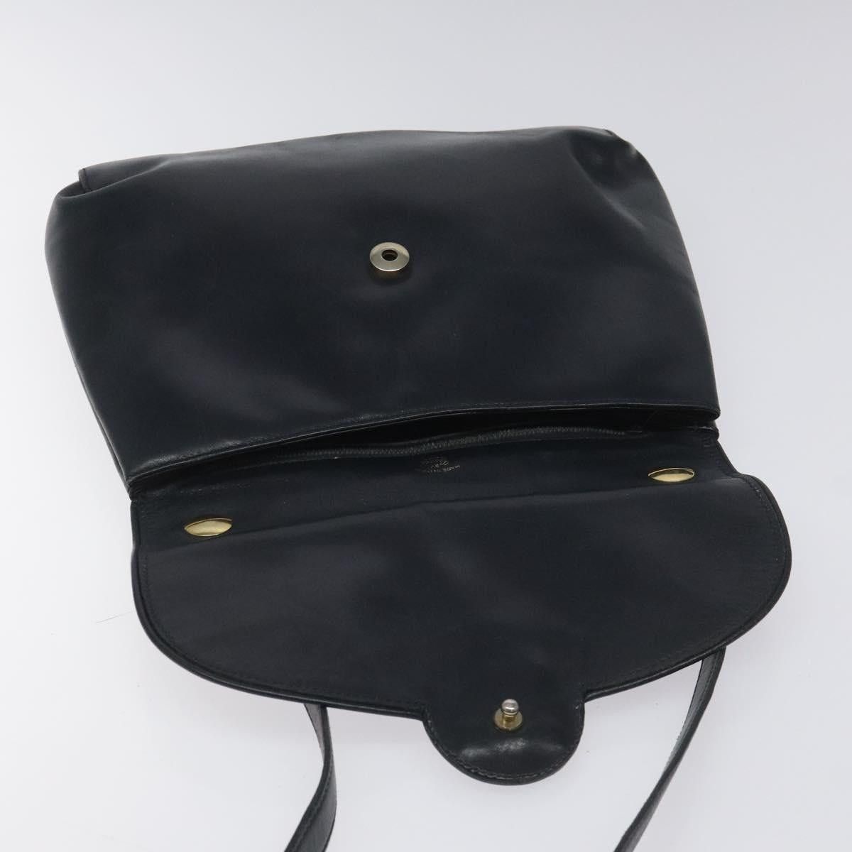 Gucci GUCCI Shoulder Bag Leather Navy Gold Size ONE SIZE - 10 Thumbnail