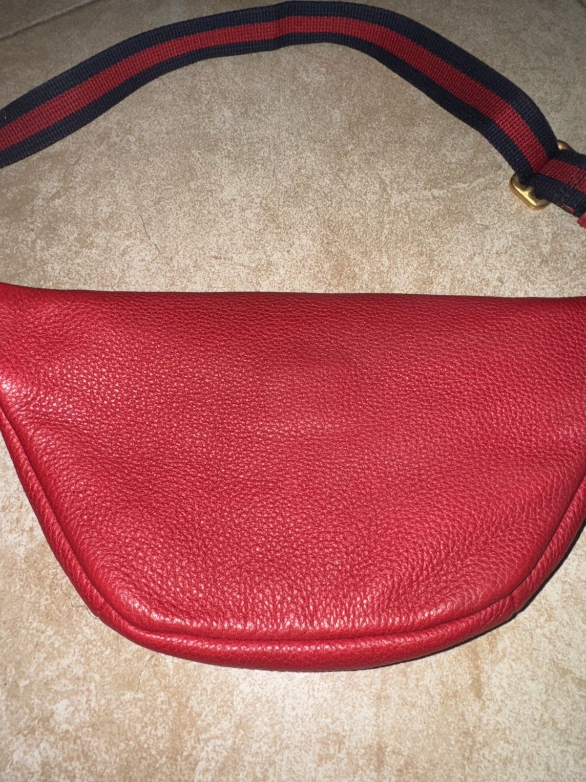 Gucci Gucci Small Hibiscus Red Belt Bag Size ONE SIZE - 2 Thumbnail