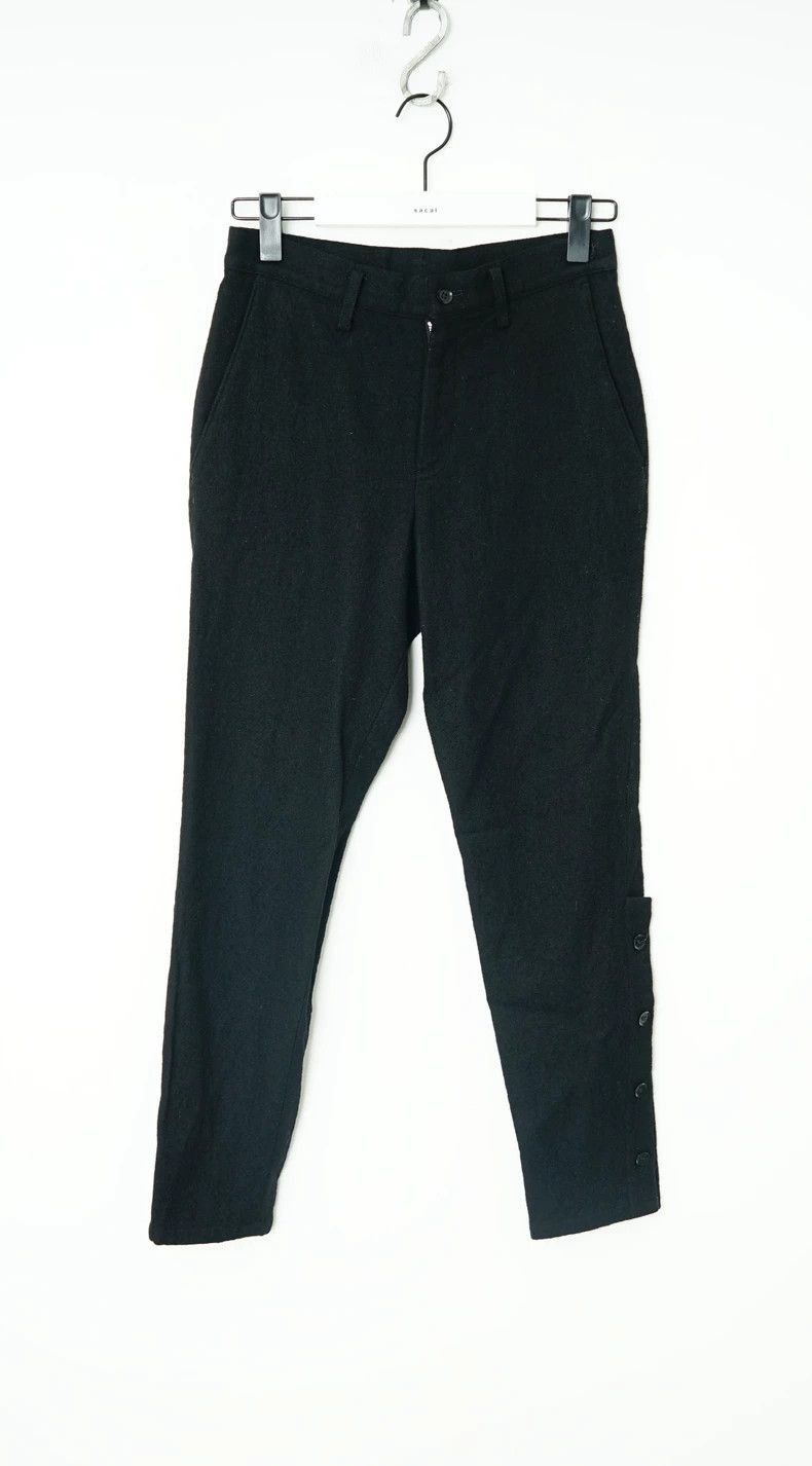Yohji Yamamoto Yohji Yamamoto Yohji Yamamoto Slim Fit Wool Pants Size US 30 / EU 46 - 1 Thumbnail