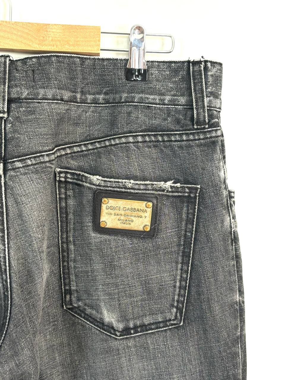 Dolce & Gabbana Dolce Gabbana Distressed Denim Jeans Size US 36 / EU 52 - 4 Thumbnail