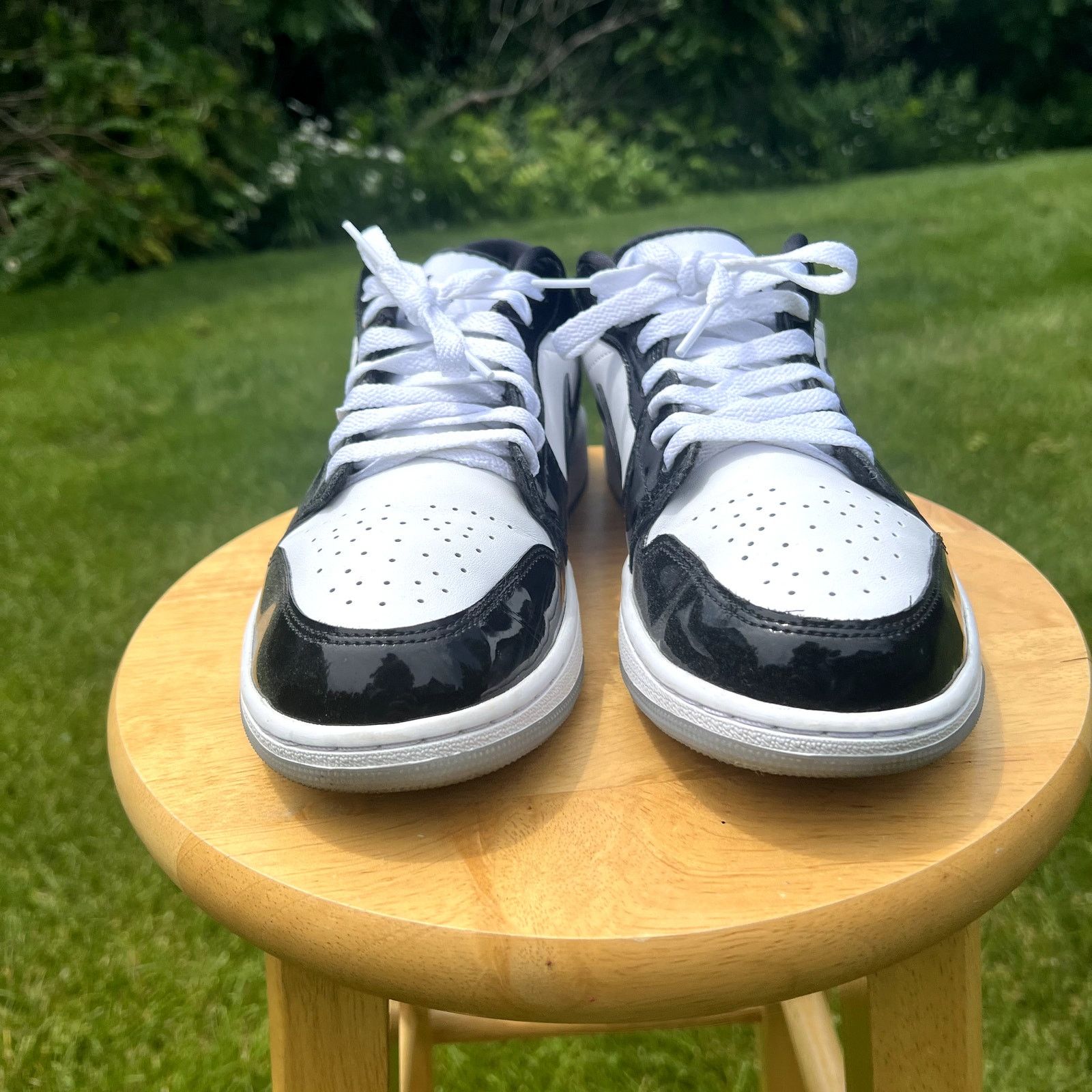 Jordan Brand × Nike Nike Air Jordan 1 Low SE Concord Men's Sneakers - Size 10 Size US 9 / IT 39 - 5 Thumbnail