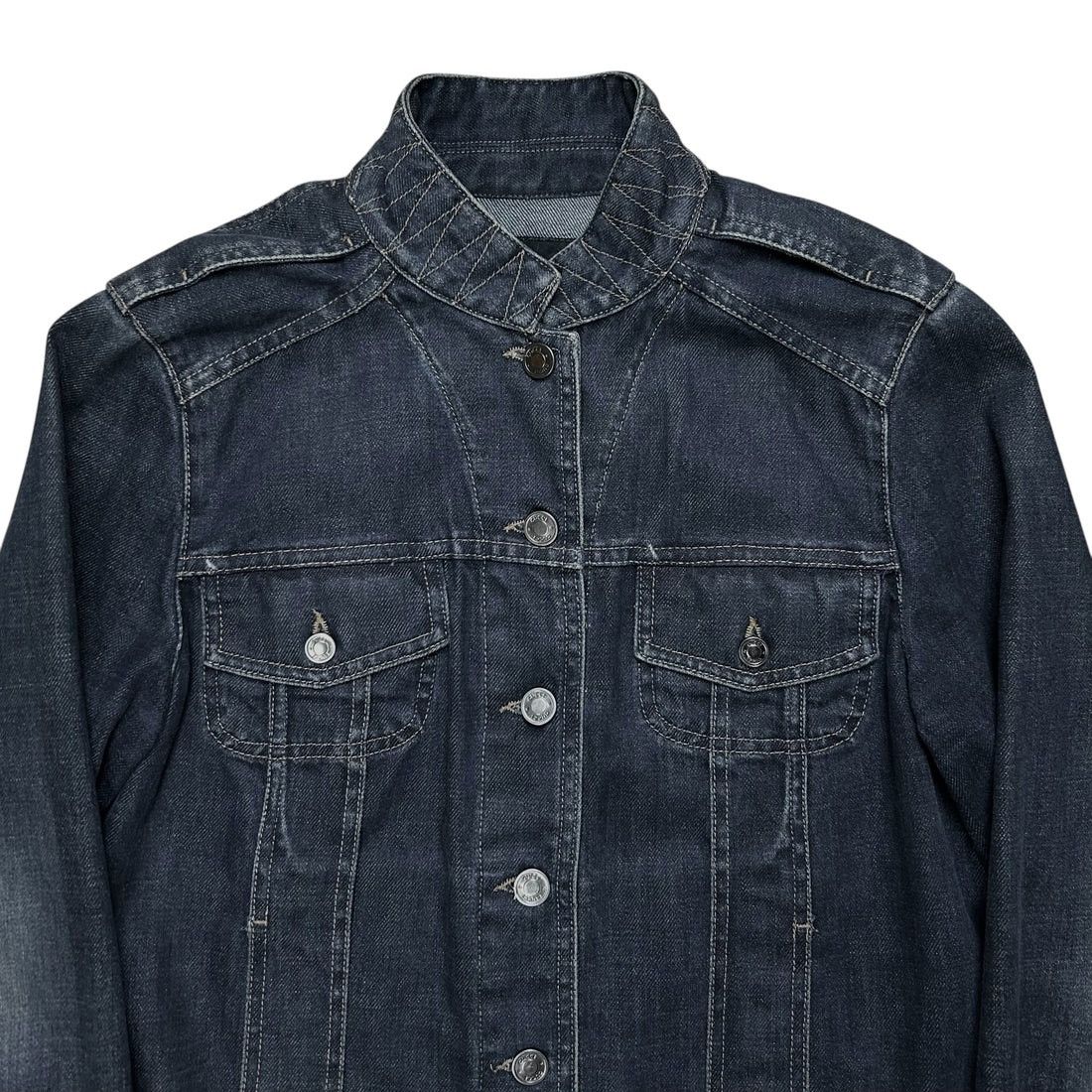 Gucci Gucci by Tom Ford Military Trucker Denim Jacket - SS02 Size US S / EU 44-46 / 1 - 4 Thumbnail