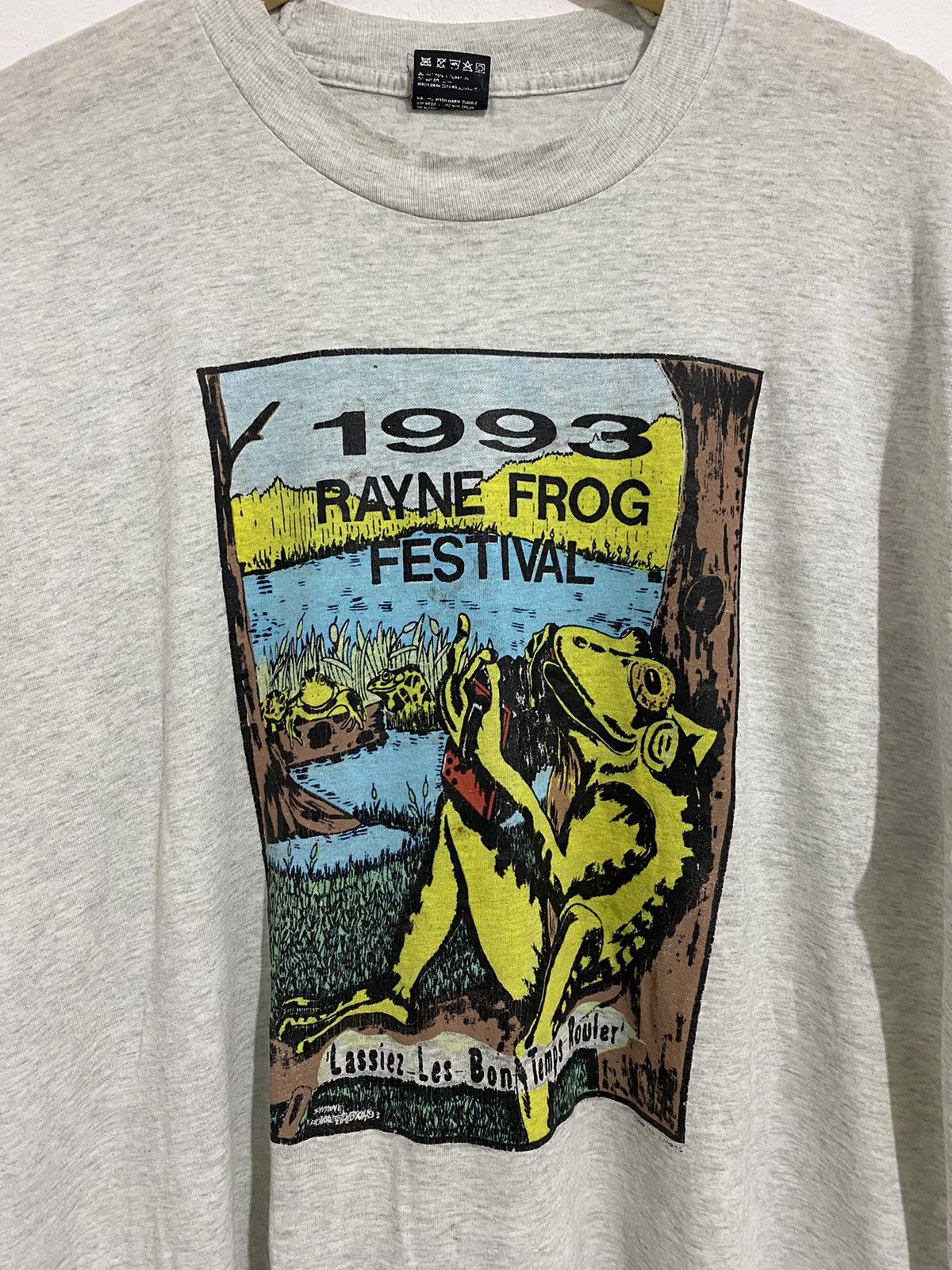 Vintage 🖤BLACKFRIDAY🖤1993 Rayne Frog Festival Tee Size US XL / EU 56 / 4 - 2 Thumbnail