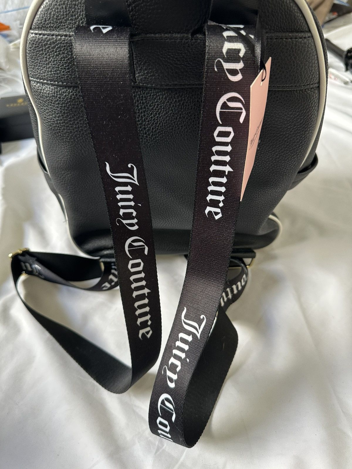 Juicy Couture Juicy Couture Black Fashionista Sports Backpack Size ONE SIZE - 3 Thumbnail