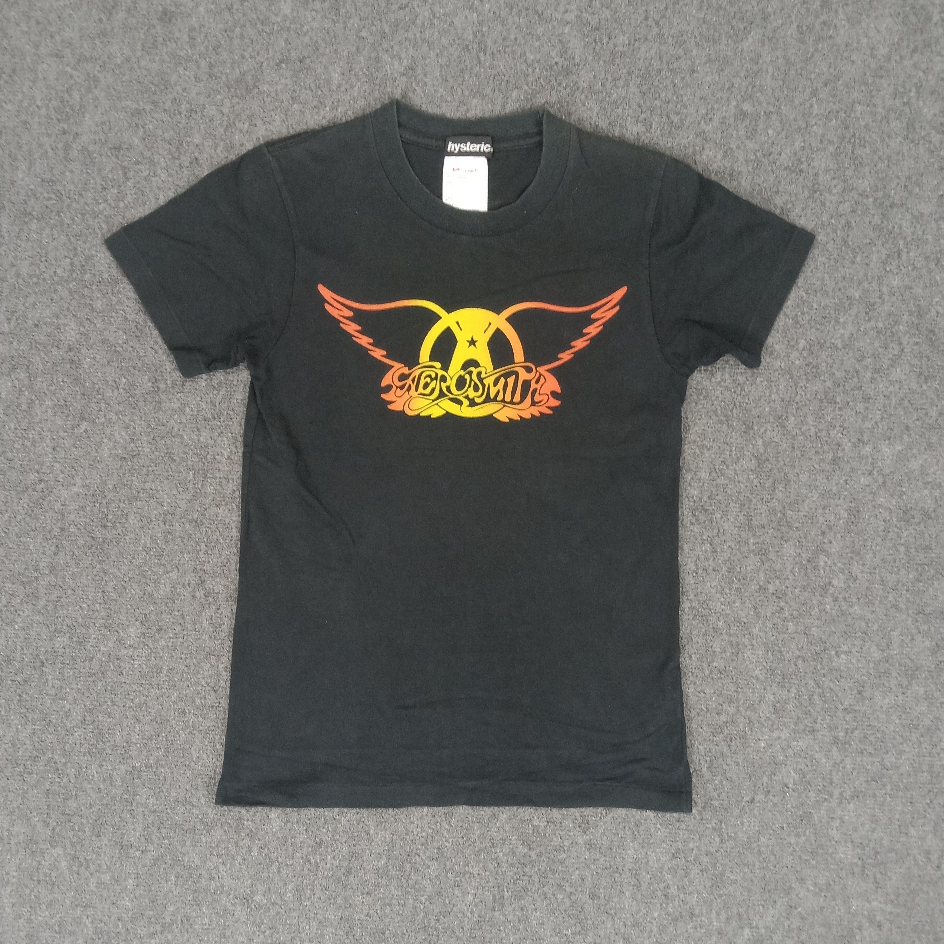 Hysteric Glamour × Japanese Brand × Vintage Hysteric Glamour X Aerosmith Japanese Brand Tshirt Size XS / US 0-2 / IT 36-38 - 4 Thumbnail