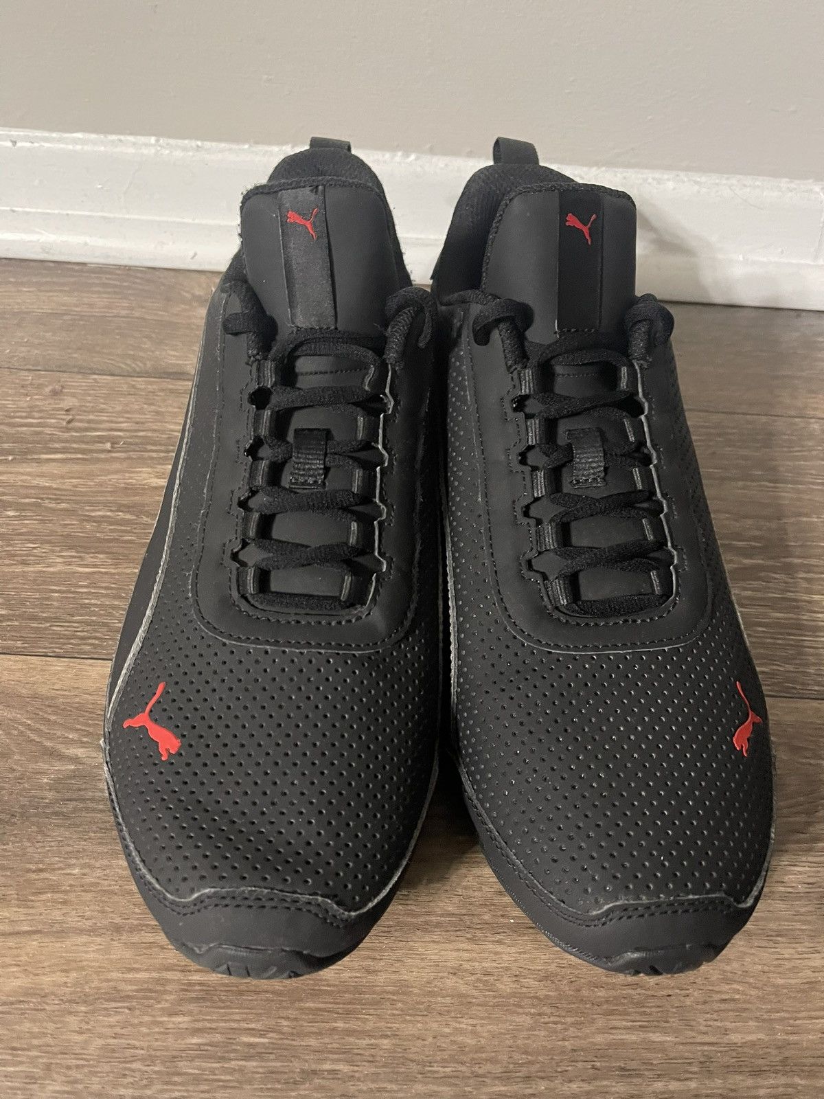 Puma Puma Viz Runner SL ‘Black High Risk Red’ Size US 11 / EU 44 - 7 Thumbnail