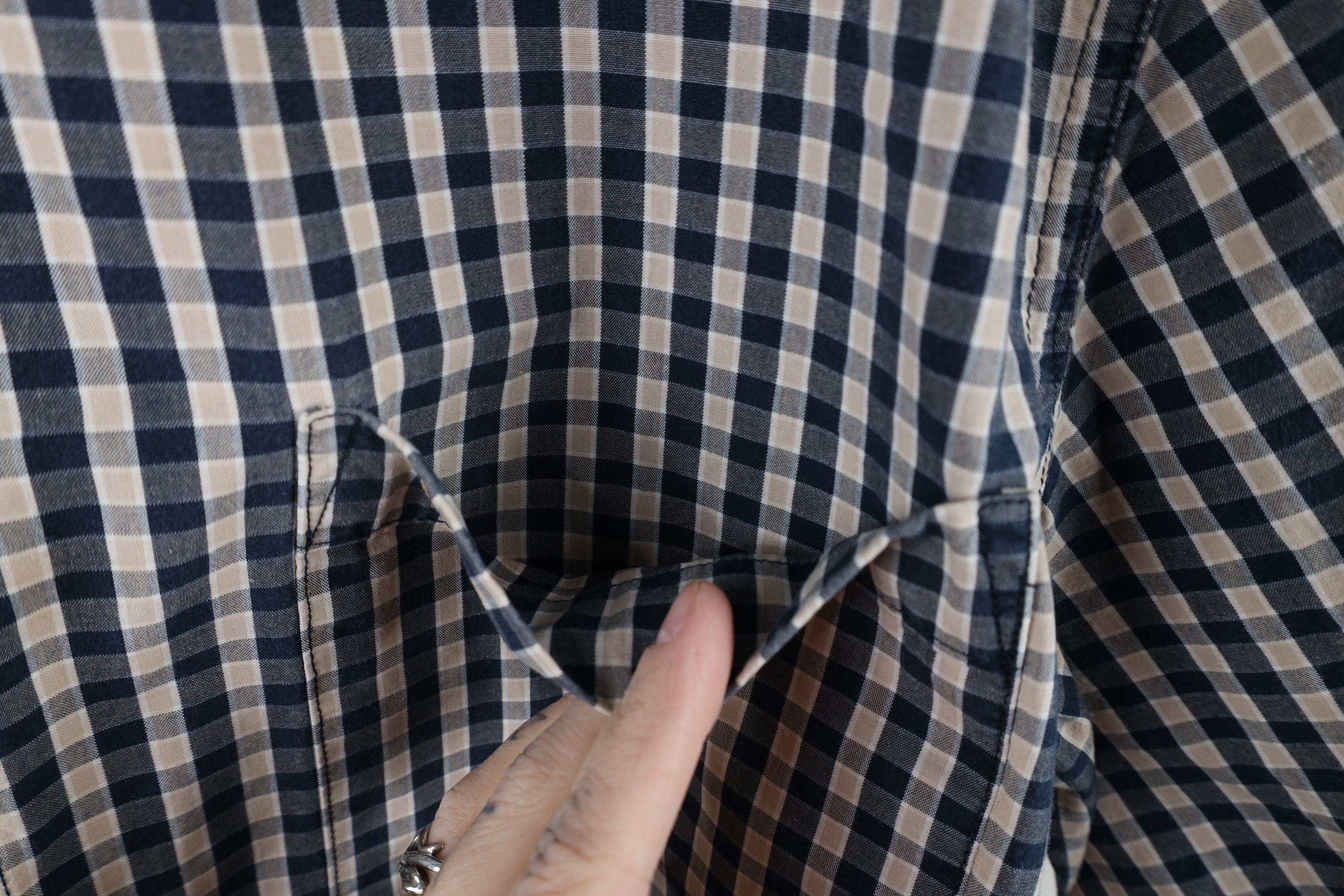 Carhartt × Vintage Vintage Carhartt Checkered Short Sleeve Button Shirt Cotton Size US L / EU 52-54 / 3 - 10 Thumbnail