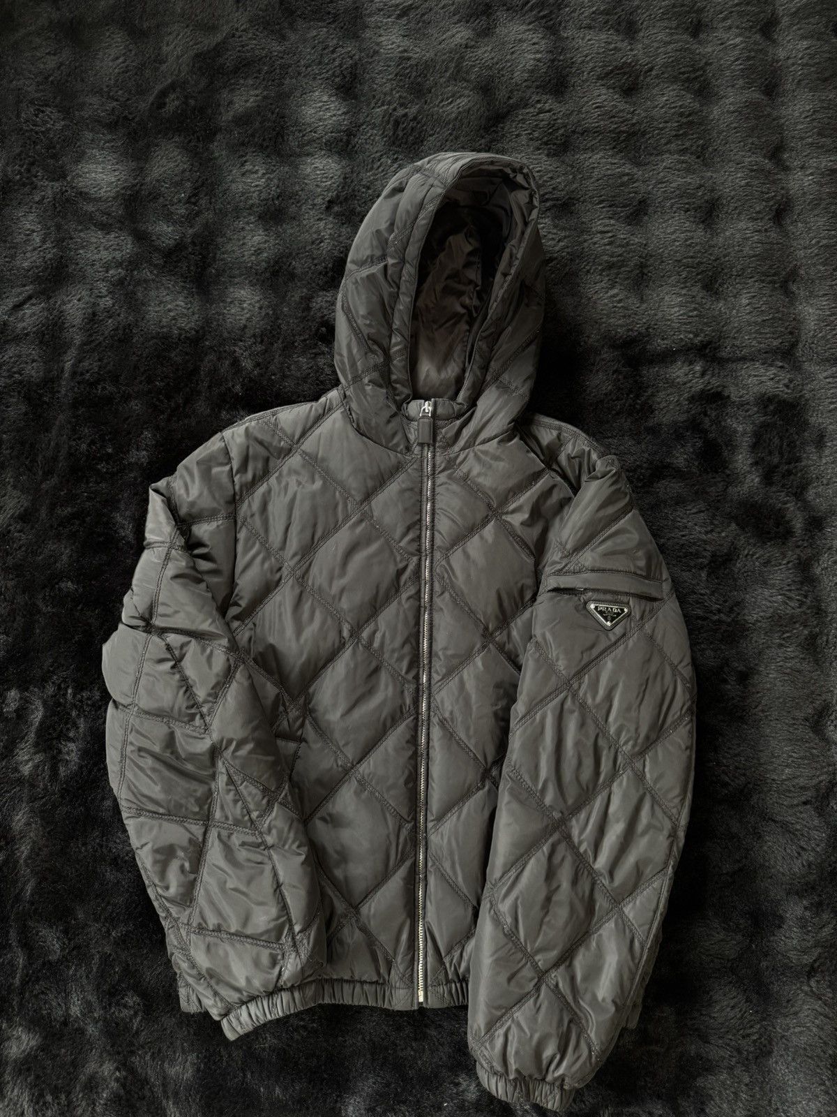 Prada Prada Diamond Stitch Jacket Size US M / EU 48-50 / 2 - 2 Thumbnail