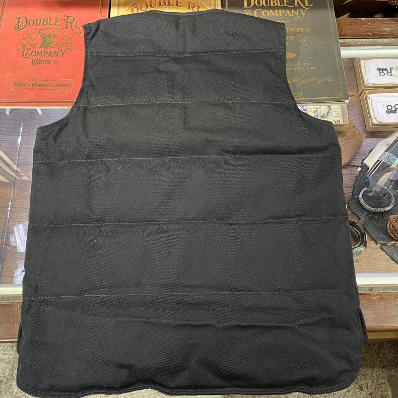 RRL Ralph Lauren RRL Ralph Lauren Old wool down vest with old anchor buckle Size US S / EU 44-46 / 1 - 2 Thumbnail