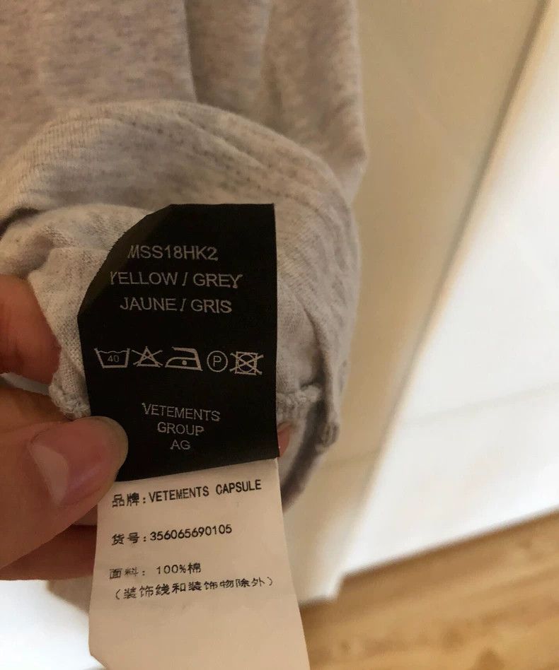 Vetements Vetements Co-branded T-shirt Size US XS / EU 42 / 0 - 8 Thumbnail