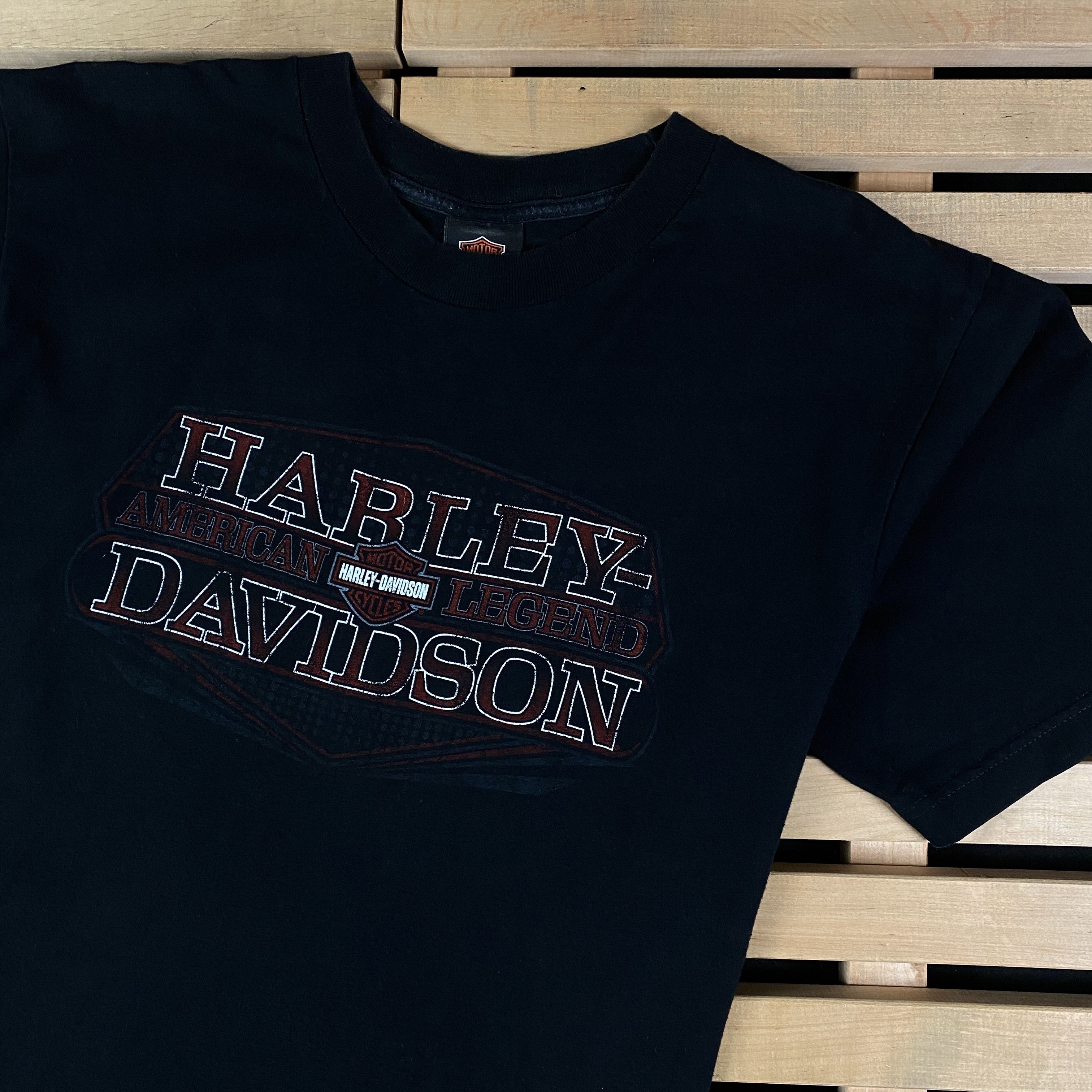 Harley Davidson × Vintage Mens T Shirt Harley Davidson Vintage 2007 Size L Size US L / EU 52-54 / 3 - 2 Thumbnail