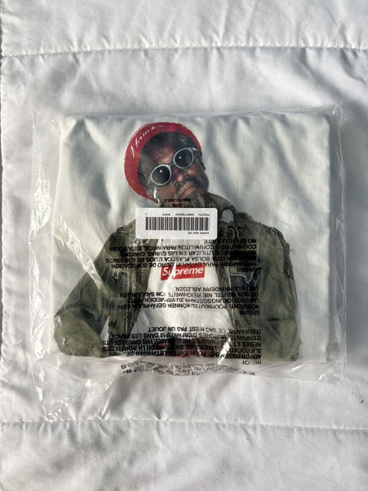Supreme Supreme Andre 3000 Photo Tee Size US L / EU 52-54 / 3 - 1 Thumbnail
