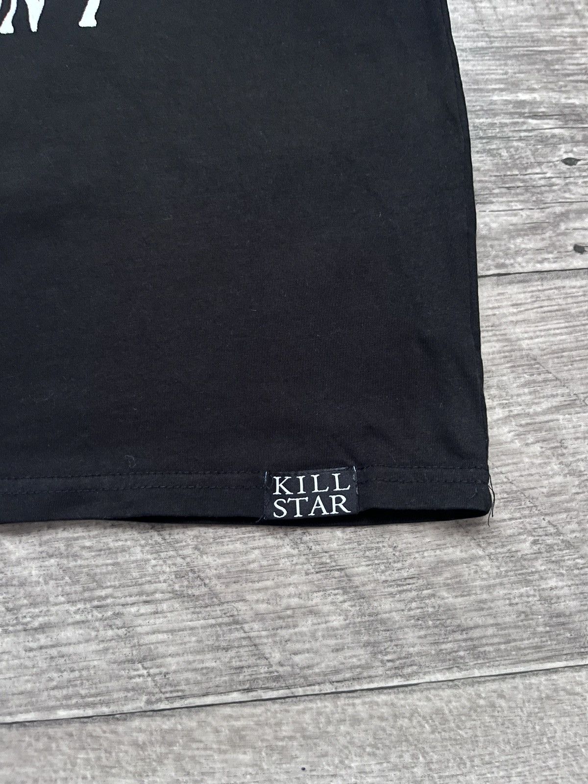 Killstar Killstar Vintage Fight Apathy Or Don’t Black T-Shirt Size US S / EU 44-46 / 1 - 2 Thumbnail