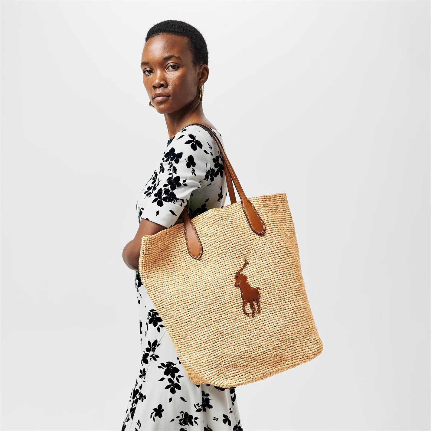 Polo Ralph Lauren o1g2r1mq0825 Size: OS / Natural Tote Bag in Beige Size ONE SIZE - 3 Thumbnail