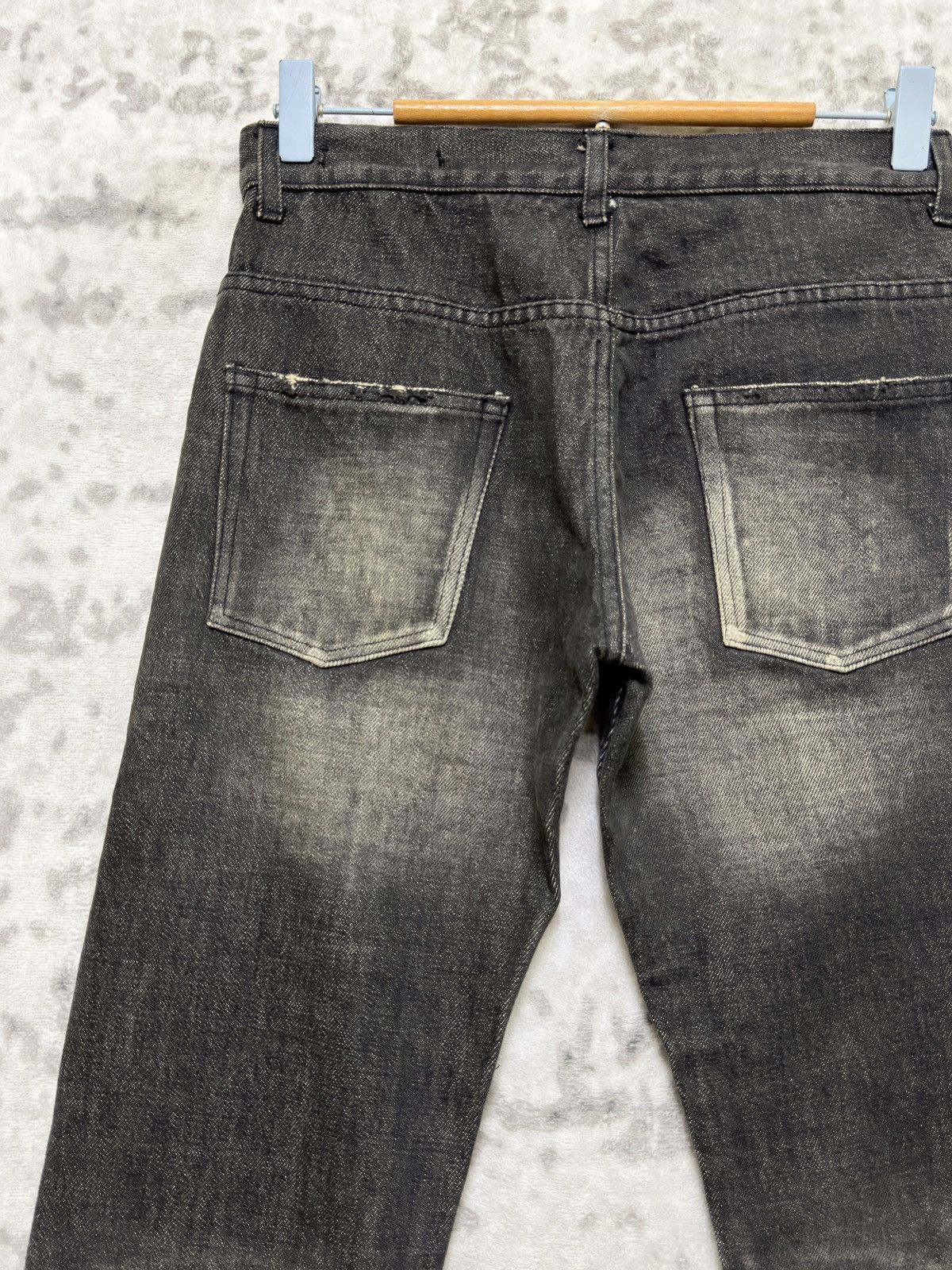 Hysteric Glamour Y2K SOS TE NUTO Distressed Skinny Jeans Japanese Denim Size US 26 / EU 42 - 10 Thumbnail