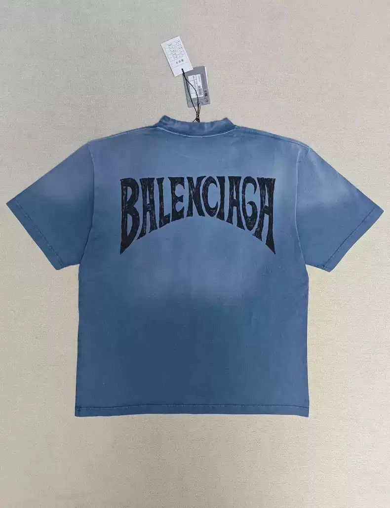 【送料関税込】Balenciaga Flame Short Sleeve T Shirt Balenciaga Flame Short Sleeve T Shirt in Black for Men | Lyst