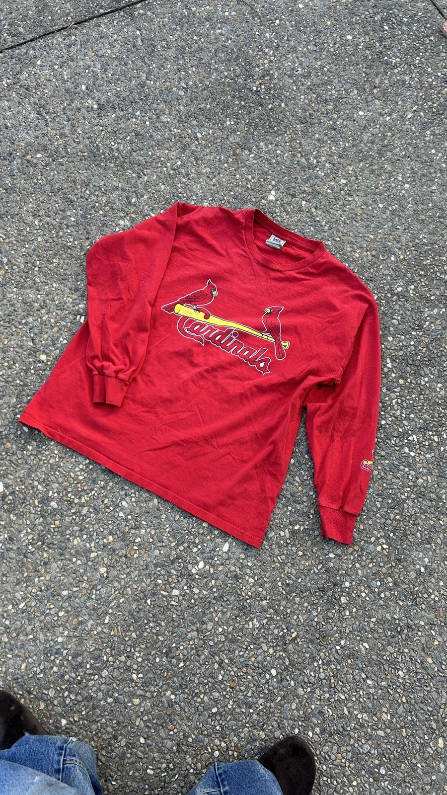 Lee × Vintage Vintage cardinals longsleeve Size US XL / EU 56 / 4 - 1 Thumbnail