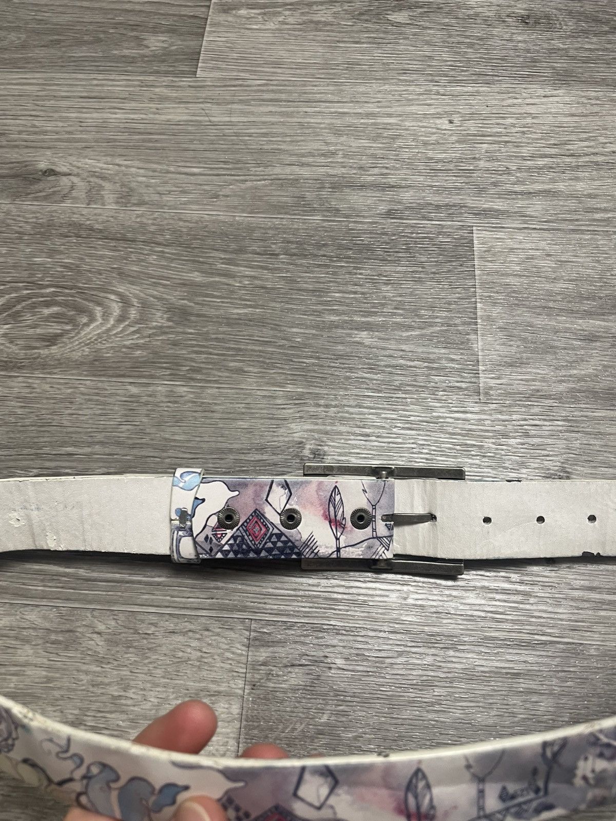 Other Scott Japanese Style Print Y2K Belt Size ONE SIZE - 13 Thumbnail