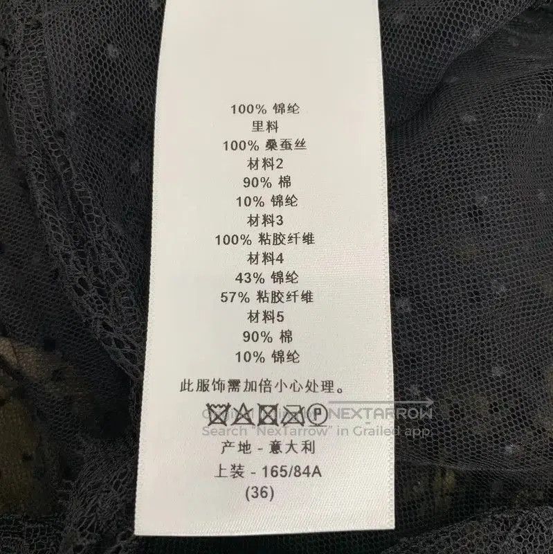 Dior Dior Black Silk Women's Shirt . Size XS / US 0-2 / IT 36-38 - 6 Thumbnail