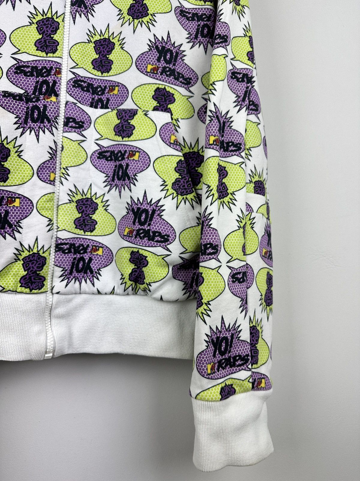 Mtv × Puma VTG Puma x Mtv Yo Raps Dr. Dre & Ed Lover Full Zip Hoodie Size US M / EU 48-50 / 2 - 4 Thumbnail