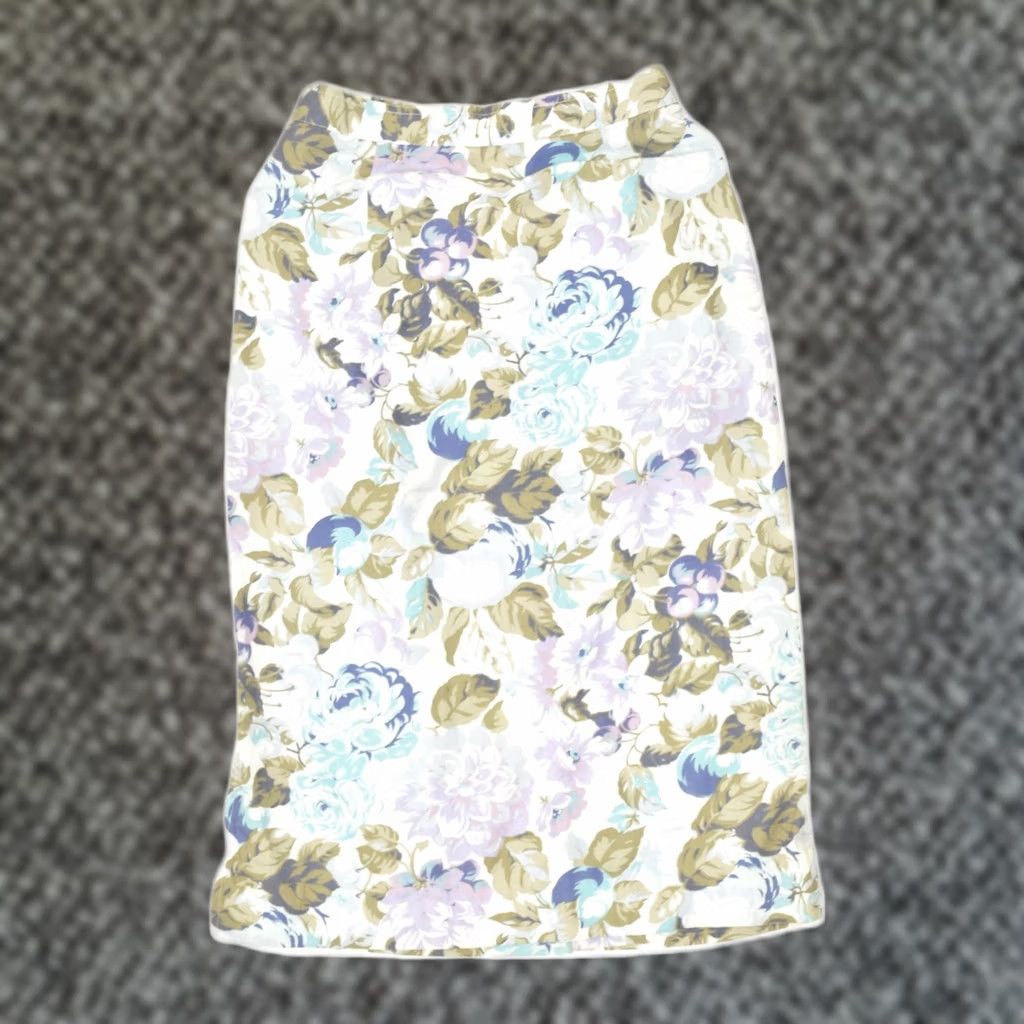 Vintage VINTAGE Womens Maxi Skirt Multicoloured Floral W26 Small Size 26" / US 2 / IT 38 - 1 Thumbnail